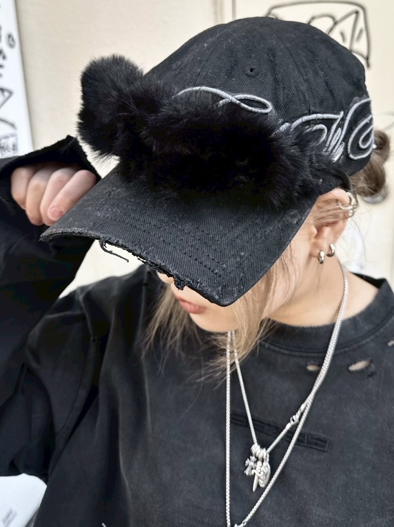 【Never mind the XU】fur sunglasses / 【ネバーマインドザエックスユー】ファーサングラス