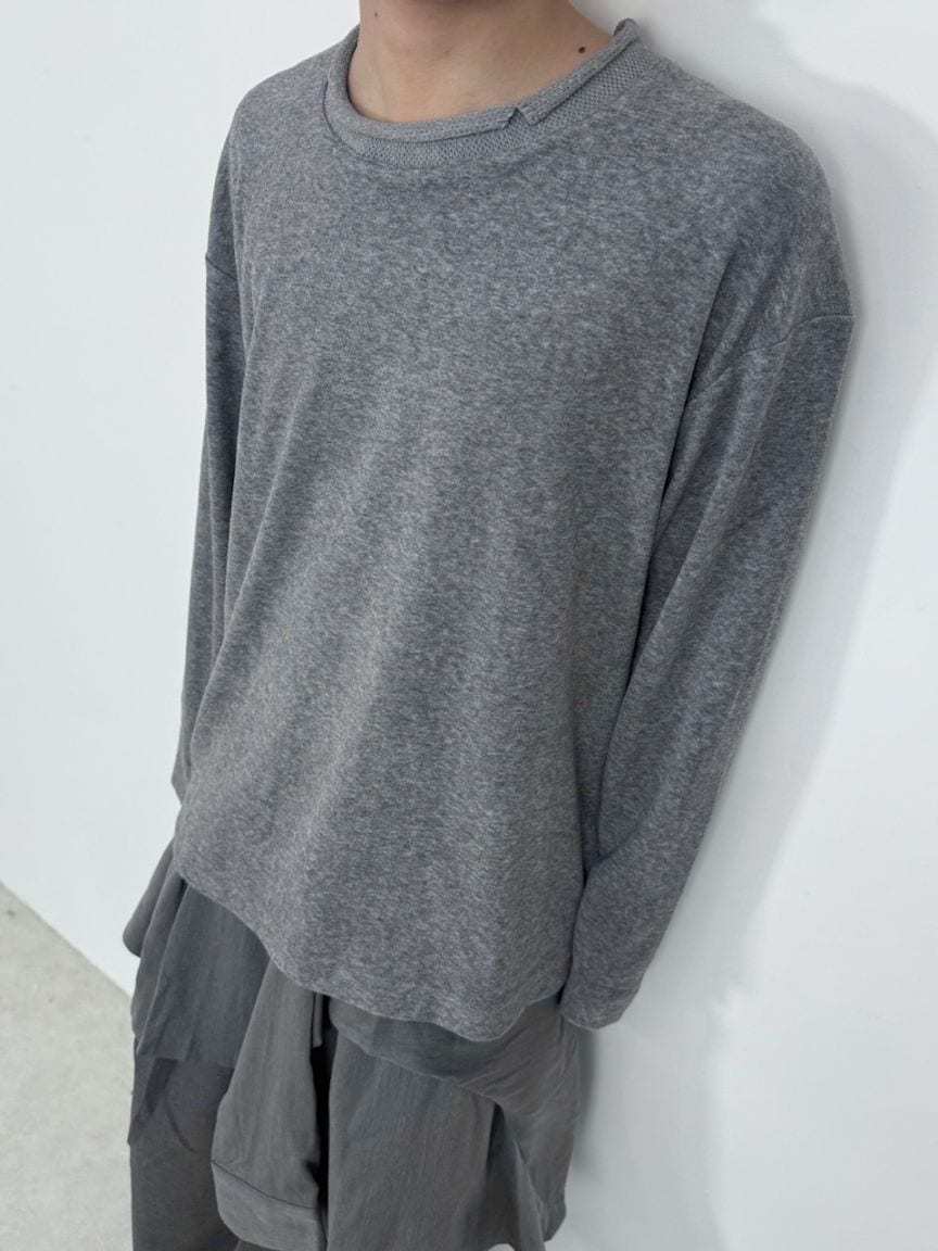 【Nerd out XU】light knit sweater (2color)