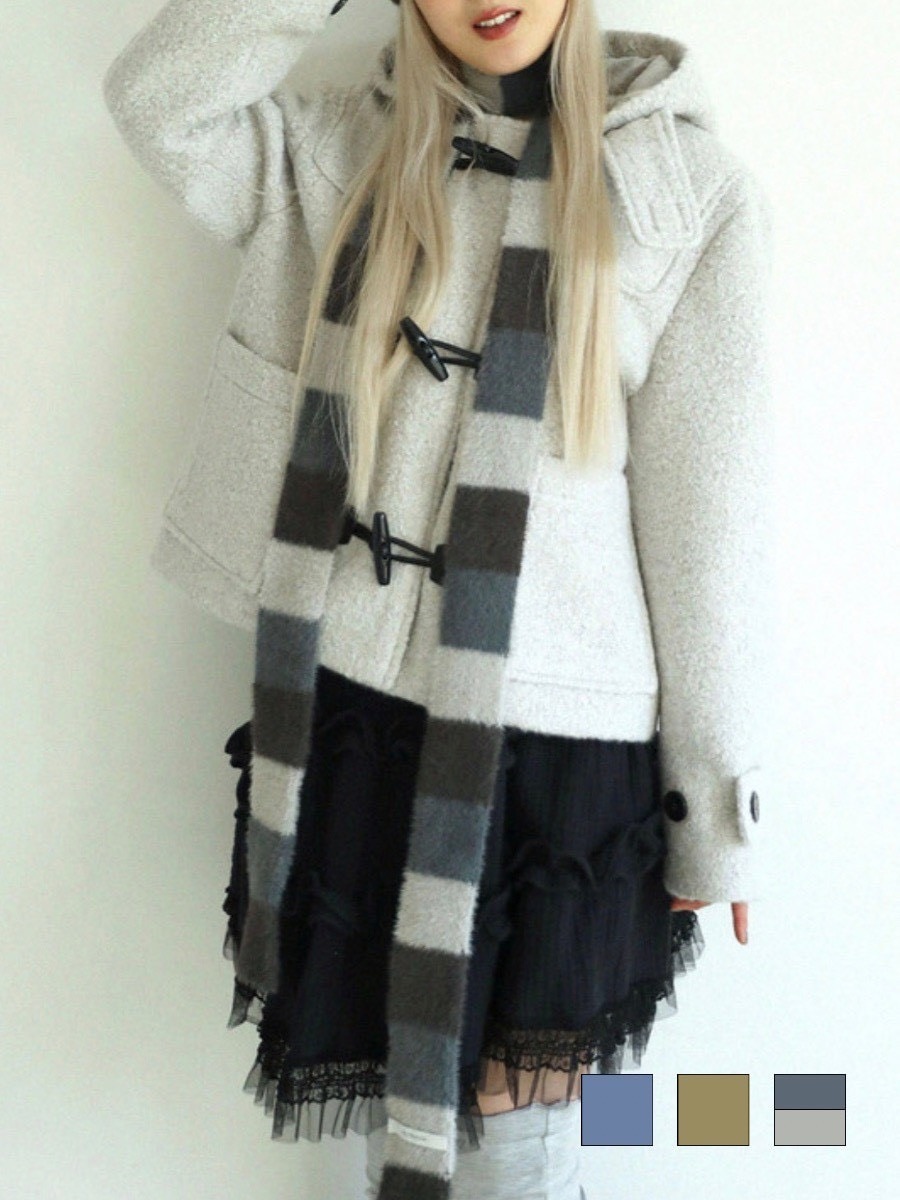 【Uglyshadow】STRIPED MUFFLER
