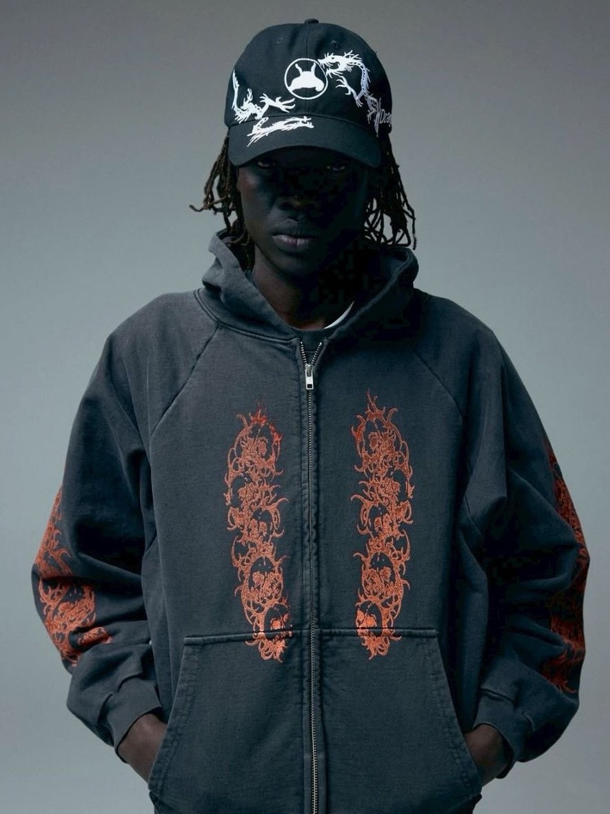 トップス BASKETCASE Basketcase パーカー Souvenir， zip up メンズ レディース