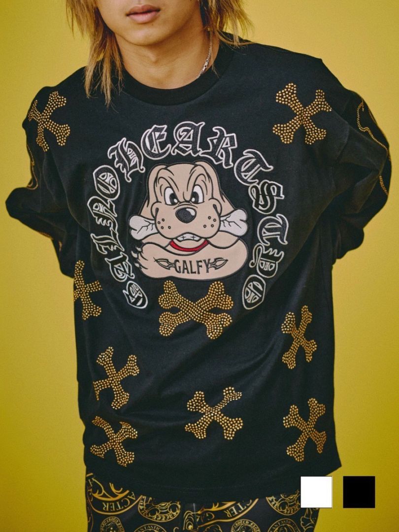 定価15000 GALFY CRUNCH BRAND ダメージスウェット 定価15000 GALFY CRUNCH BRAND ダメージスウェット 定価15000