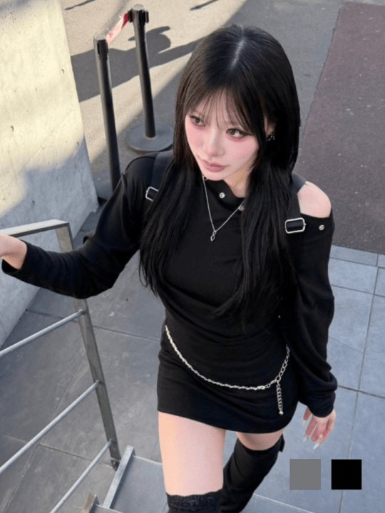 受注制【nmtc +】eyelet onepiece / 【エヌエムティーシープラス】アイレットワンピース (2color)