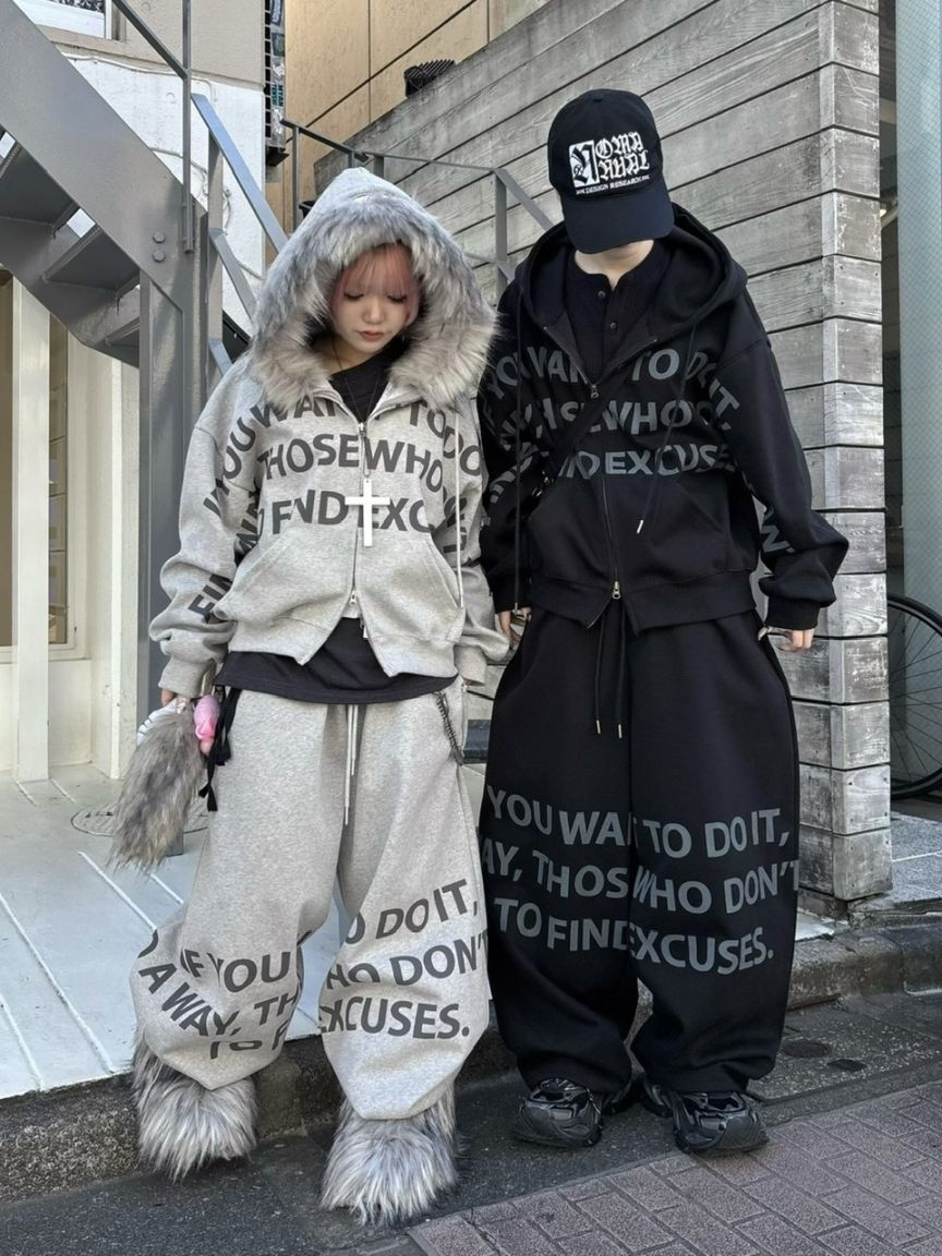 受注制【nmtc +】lettering wide sweat pants / 【エヌエムティーシー