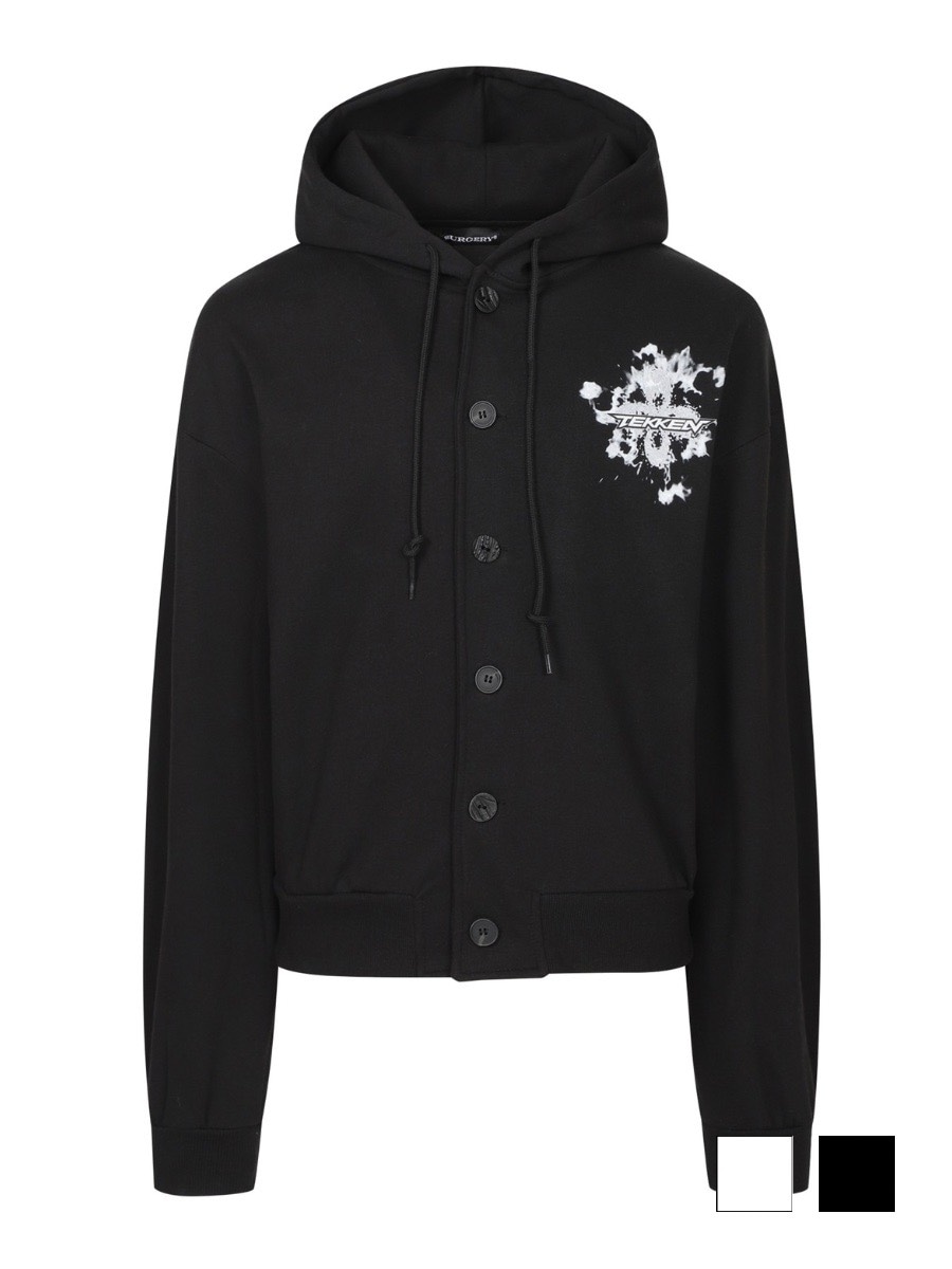 11/13 20:00 発売【SURGERY×TEKKEN】BACK LOGO PRINT BLOUSON