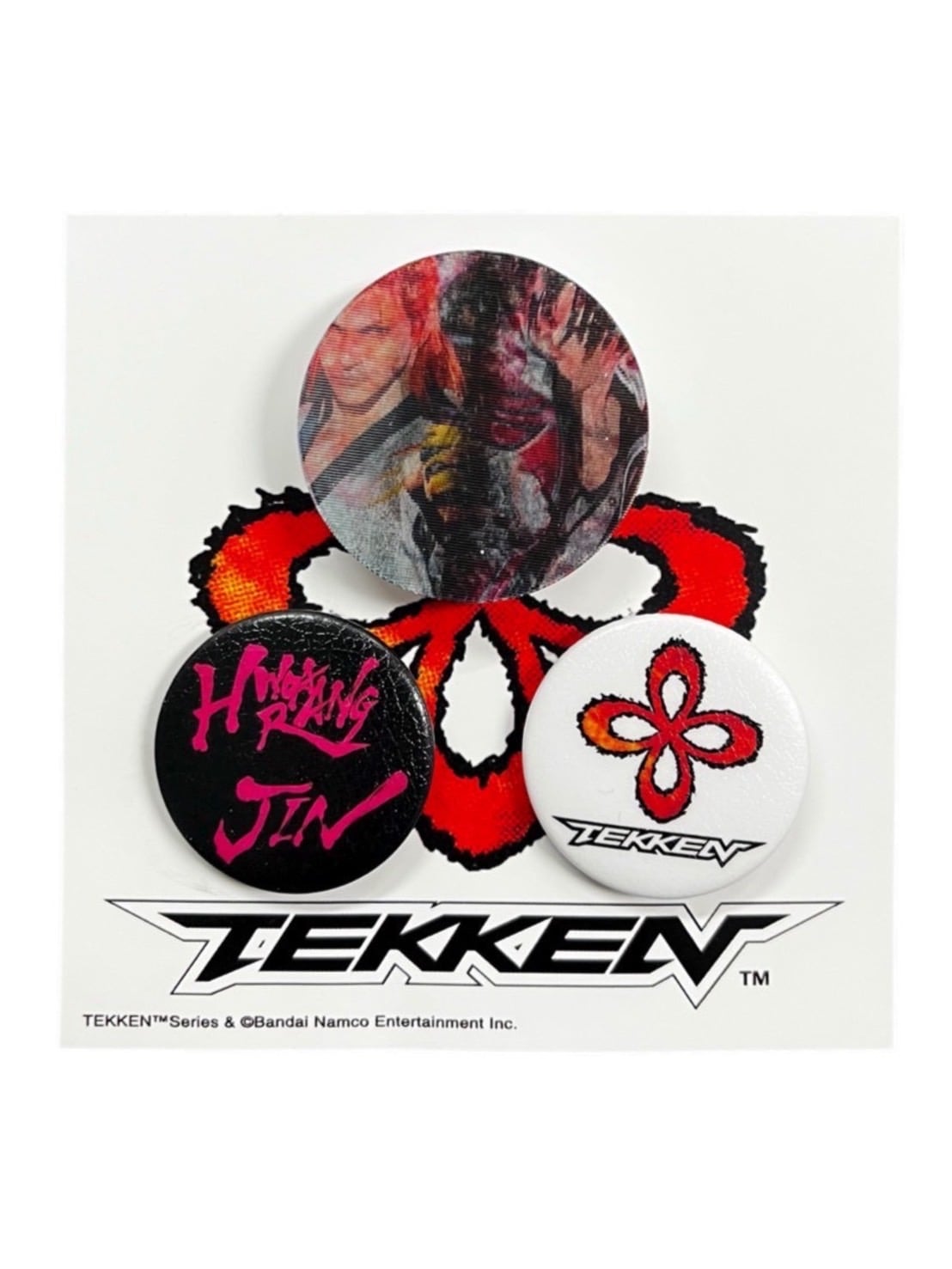 11/13 20:00 発売【SURGERY×TEKKEN】TEKKEN BADGE