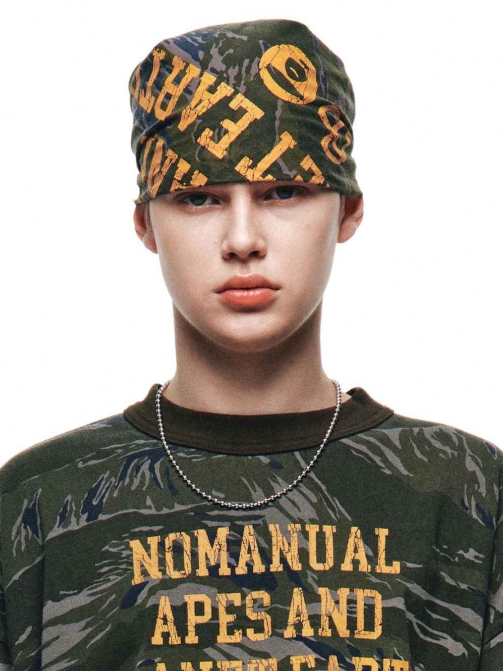 【AAPE X NOMANUAL】AAPE X NOMANUAL BANDANA
