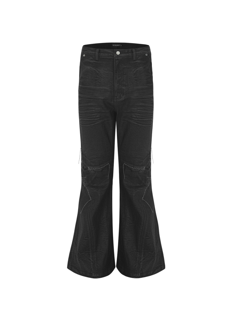 11/13 20:00発売【SURGERY】surgery sutured boot-cut burnished pants