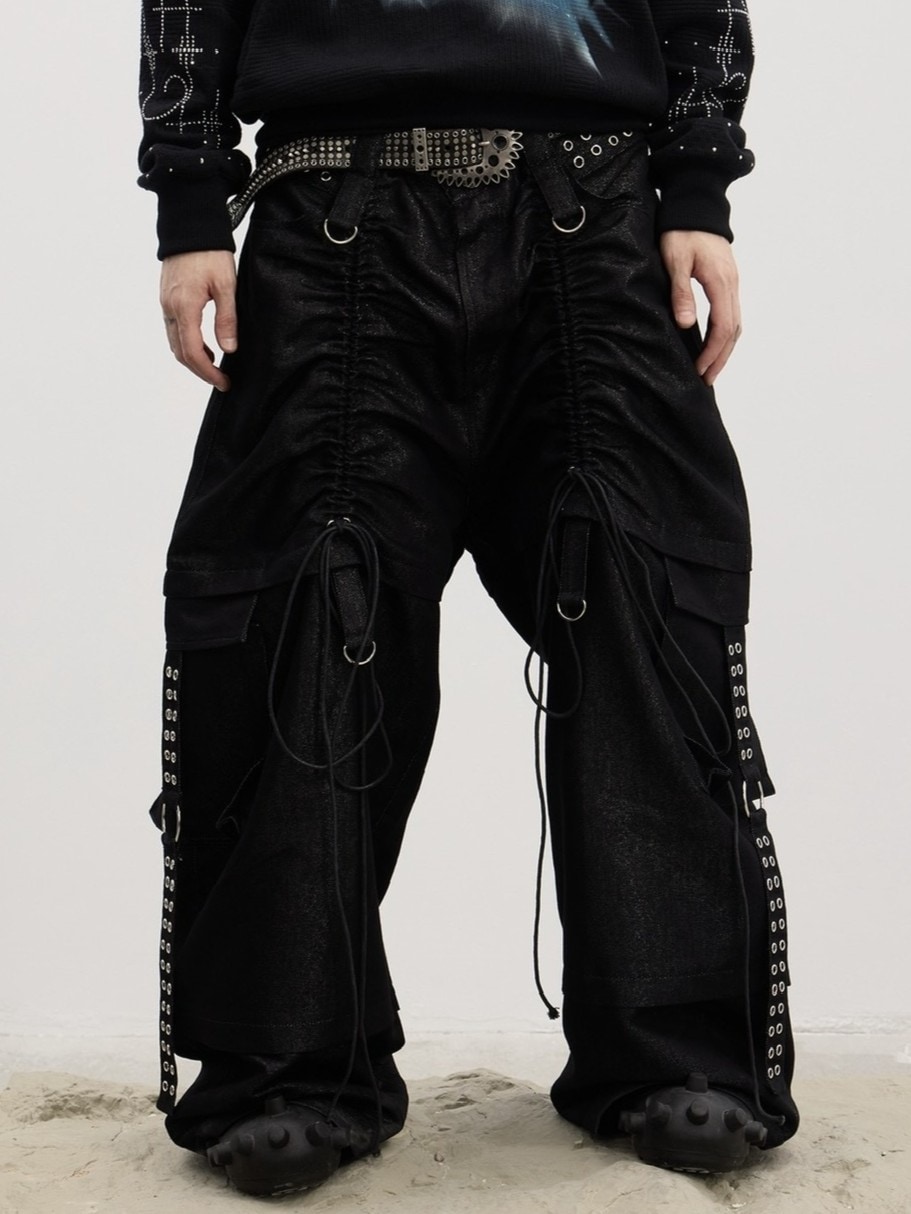 【DANCE QUEEN】 黒 パンツ（トラウザー）　S【新品未使用】【タグ付】 DanceQueen】社交ダンスパンツ・トラウザー・女性用【DQ812・黒