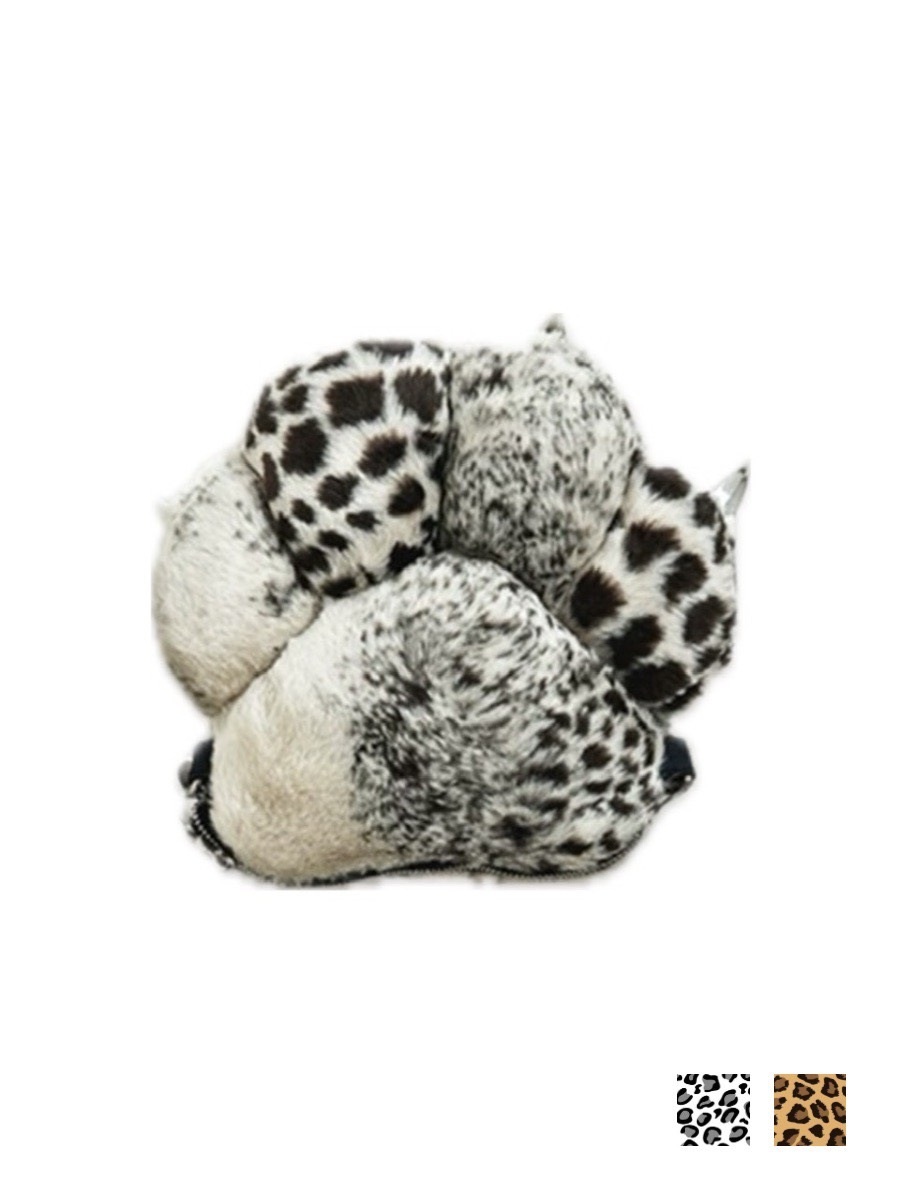 【DND4DES】Bear Paw Bread  /【ディーエヌディーフォーデス】アニマルファーショルダーバッグ