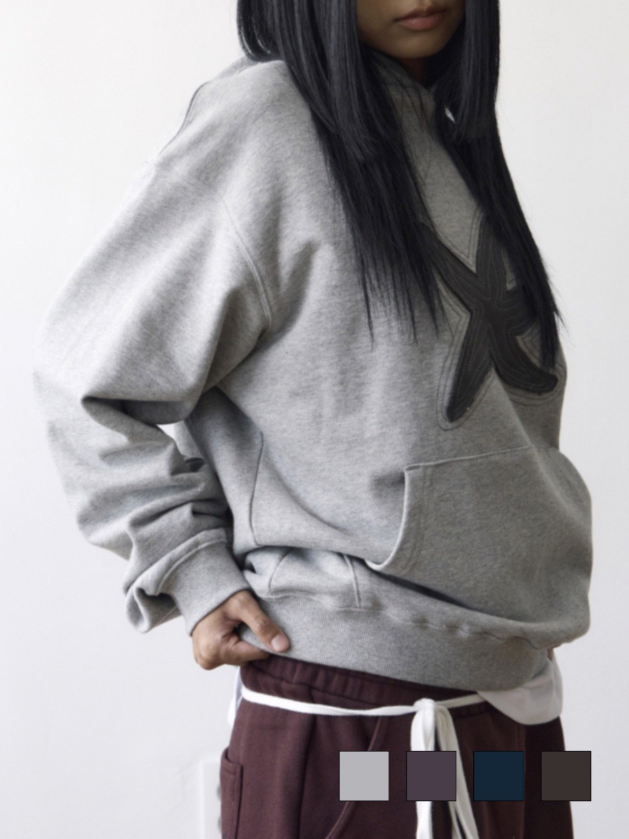 【THECOLDESTMOMENT】TCM starfish contour hoodie