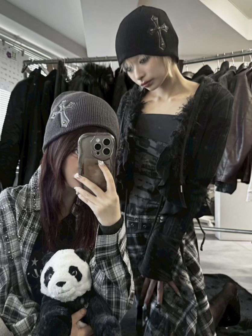 受注制【Never mind the XU】cross beanie / 【ネバーマインドザエックスユー】クロスビーニー (6color)