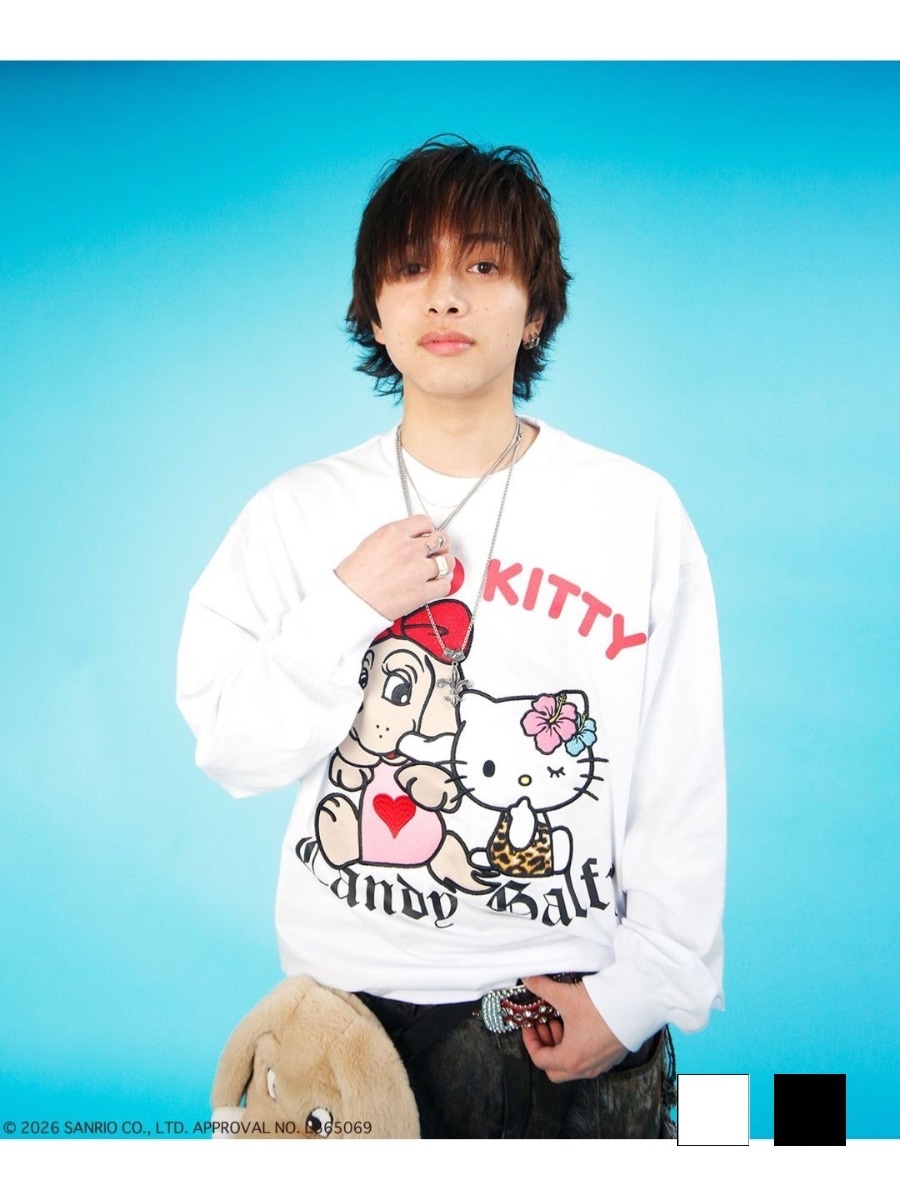 2/10 20:00発売【GALFY】ガルTee / 【ガルフィー】プリント長袖Tシャツ
