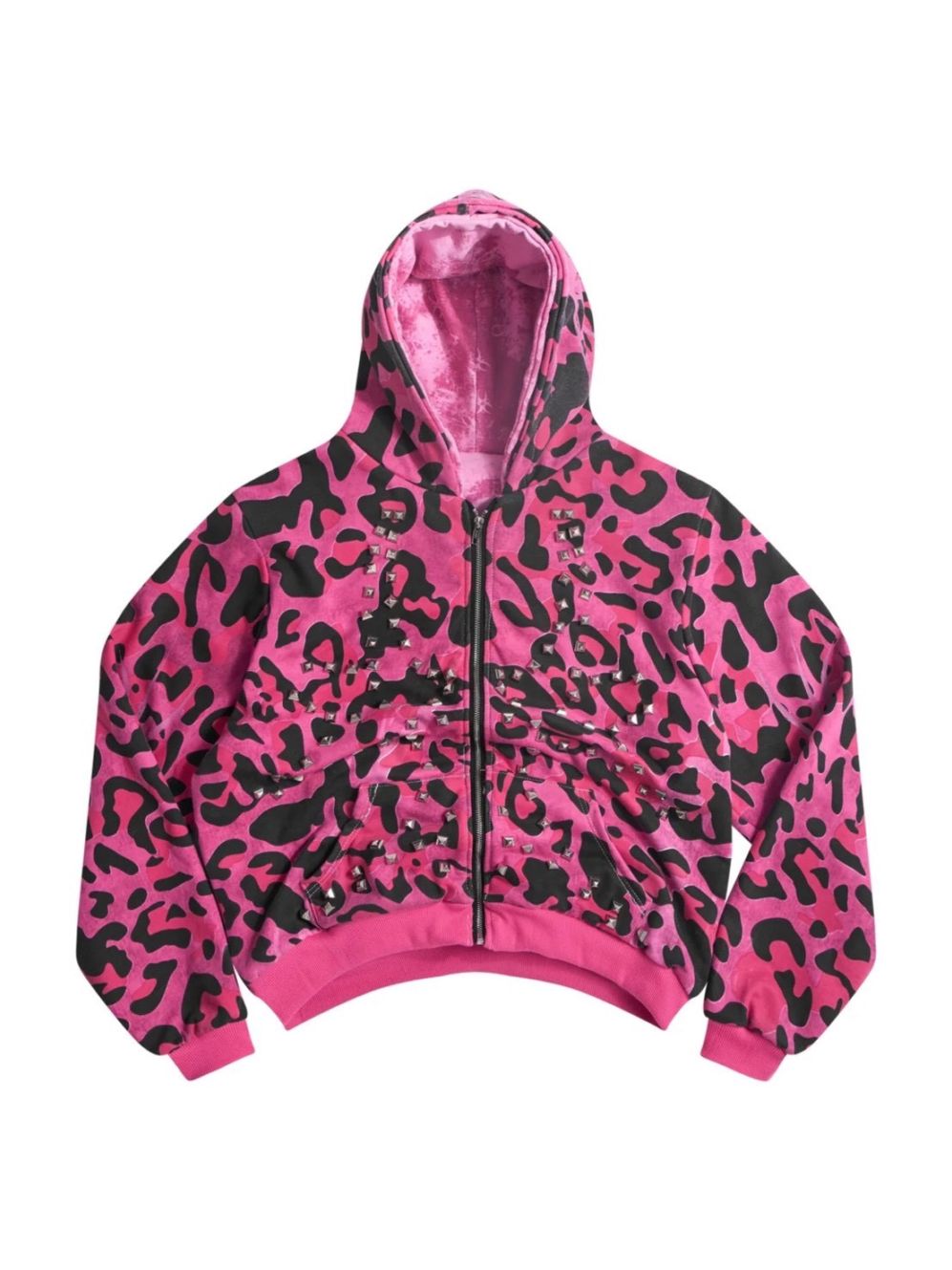 12/8 21:00 発売【Cozy world Wide】PINK GLAMOUR ZIP UP HOODIE | OUR