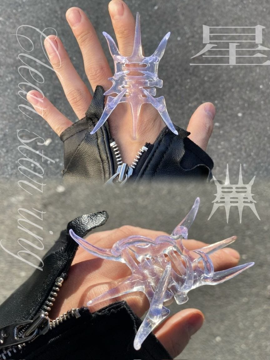 【YIKAI LABORATORY】Star clear ring