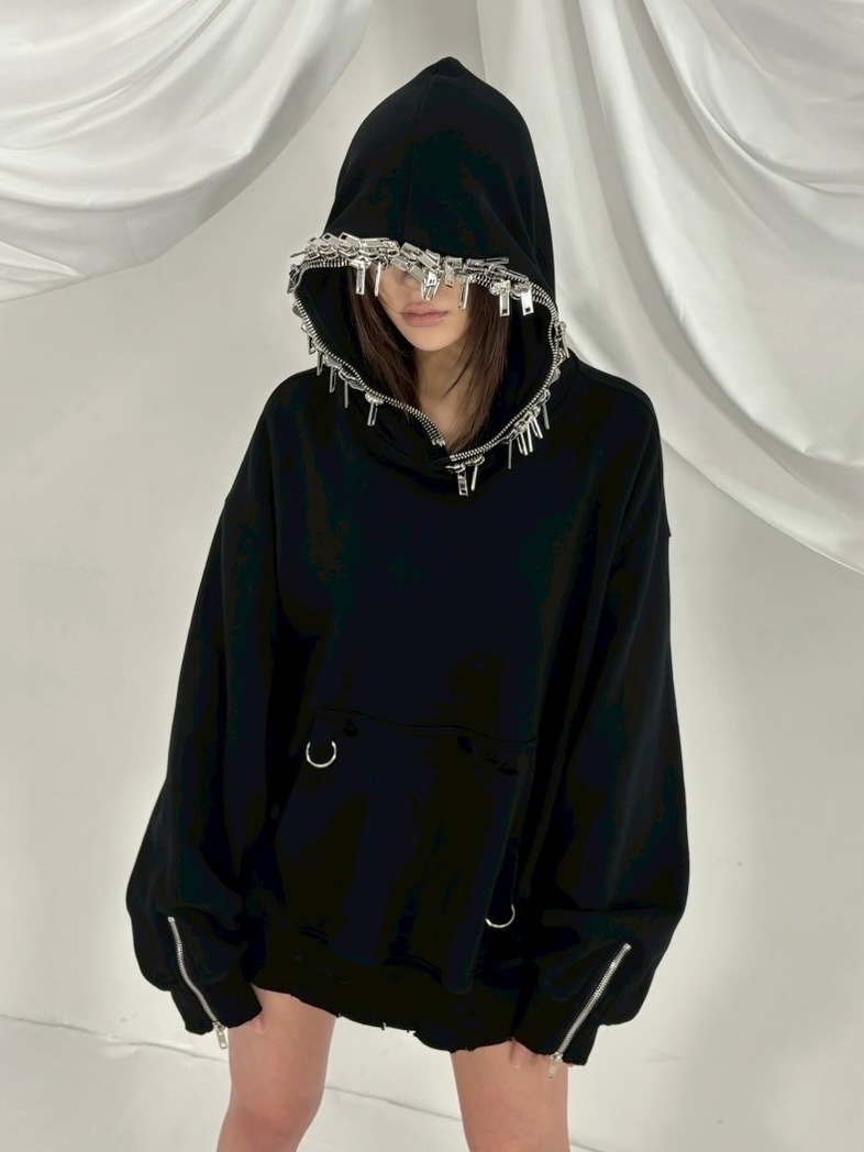 【YIKAI LABORATORY】Luxury zipper hoodie