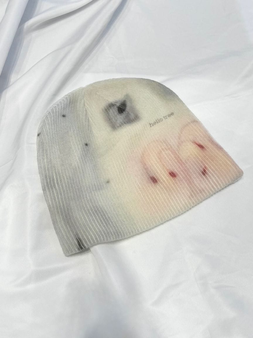 受注制【Nerd out XU】nuance design beanie