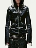 Cozy world Wide】KNIGHT CLUB LEATHER JACKET | OUR BRAND,Cozy world