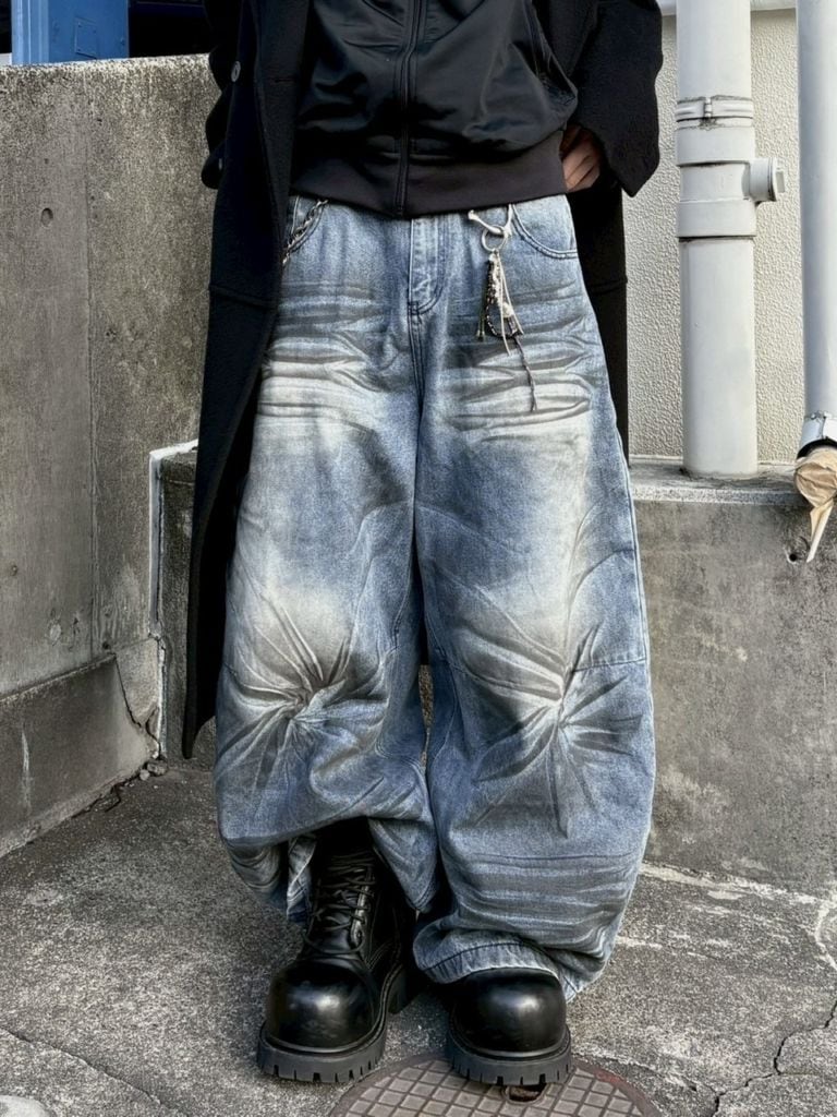 denim リメイク デニム xu dog y2k PRESSING WEB SHOP】XU / DOG / Chikashitsu + / nmtc +公式 / Y2K