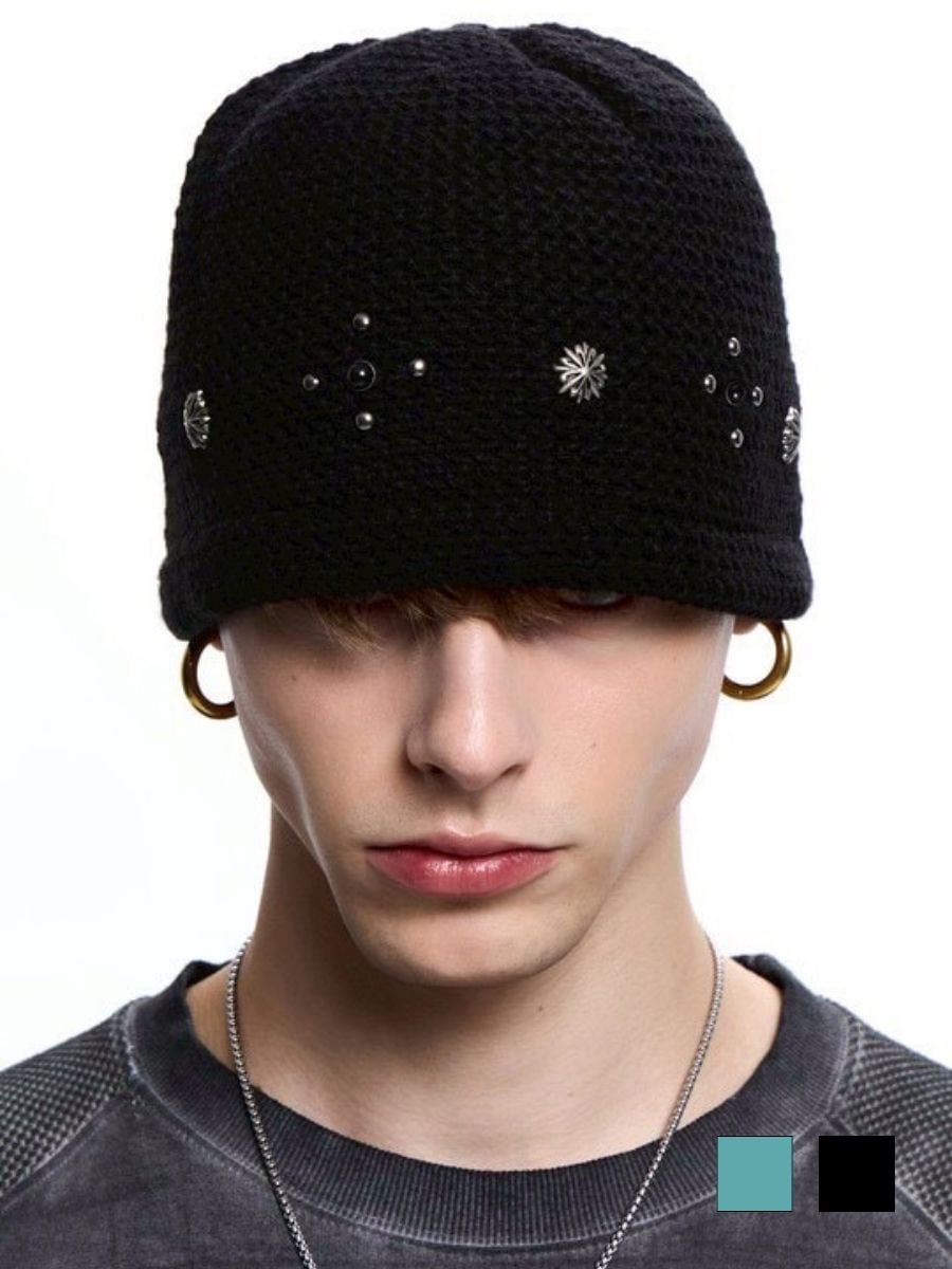 【RSSC】SUNBURST RIVET KNIT BEANIE