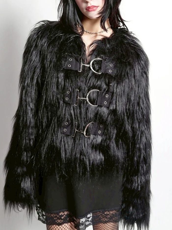 【お値下げ11/10まで】TRIPP NYC ファー付きジャケット お値下げ11/10まで】TRIPP NYC ファー付きジャケット