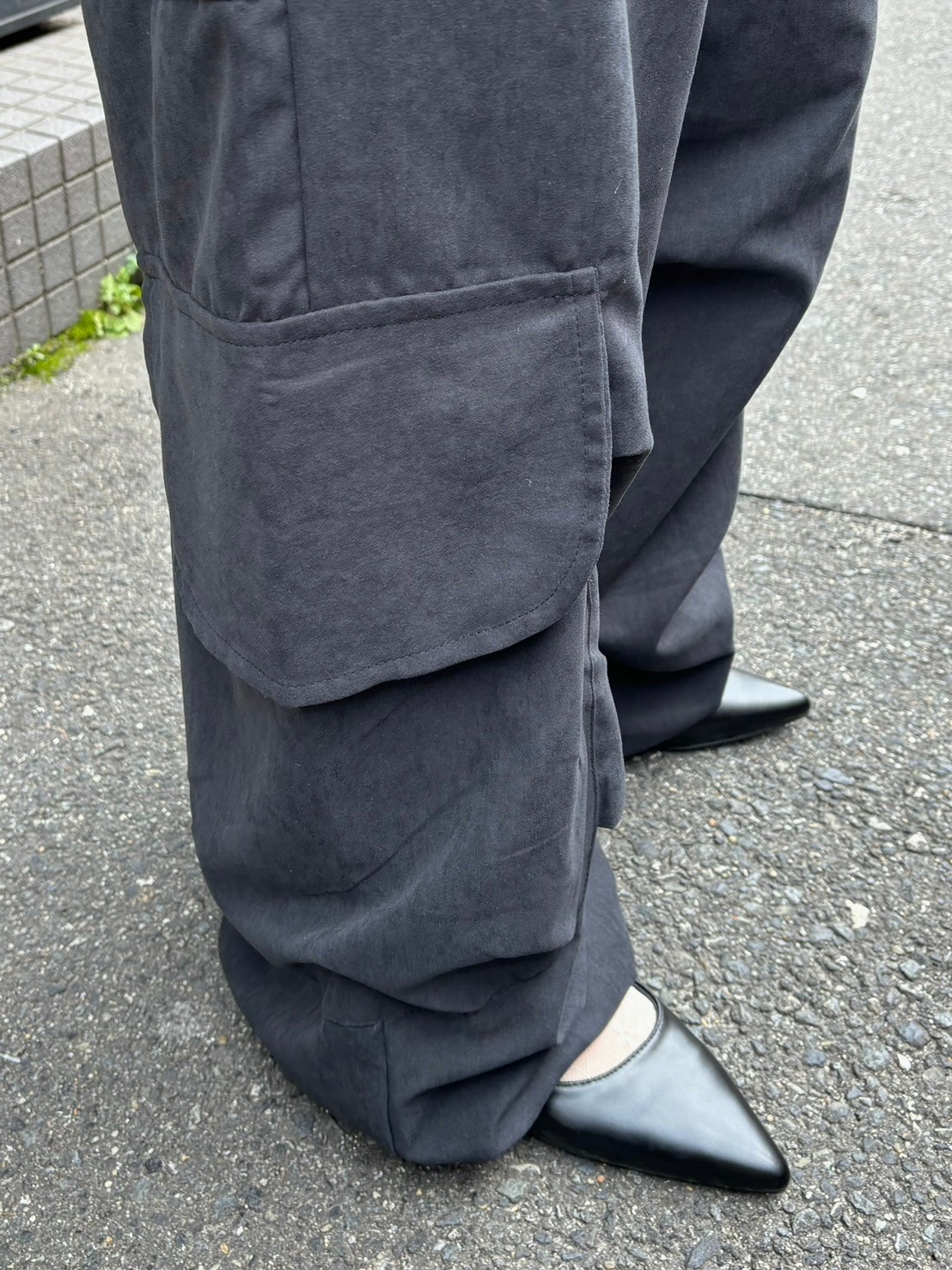 受注制【Chikashitsu +】oversized cargo pants (3color)