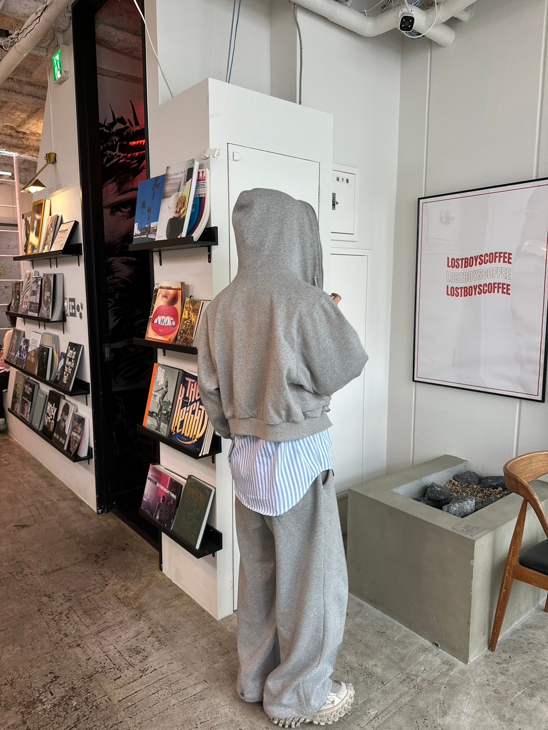 受注制【LUV CODE】center press sweat pants