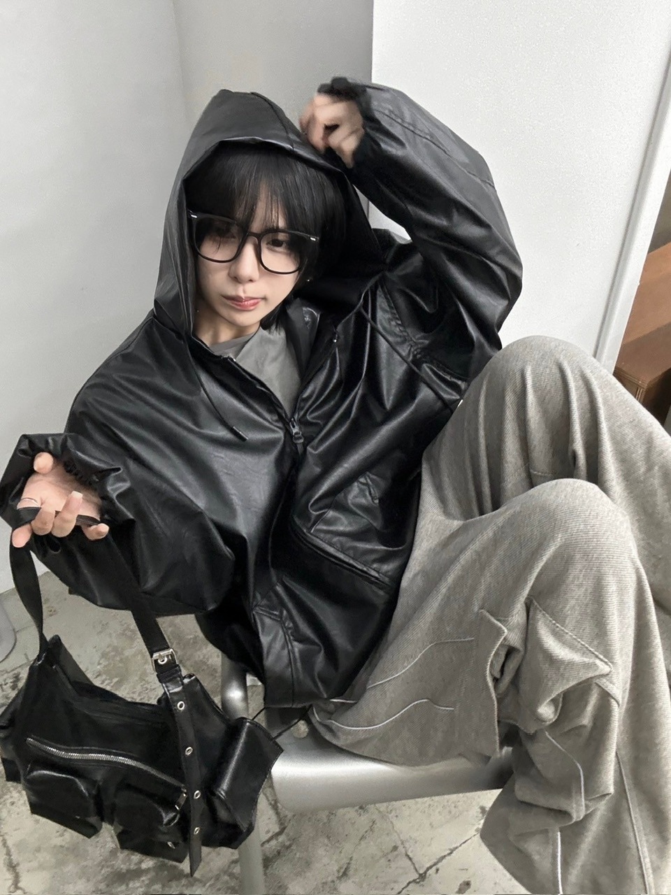 最終値下げHuman Made Wide Cropped Pants L サイズ LUV CODE】string wide pants (2color) | OUR BRAND,LUV CODE