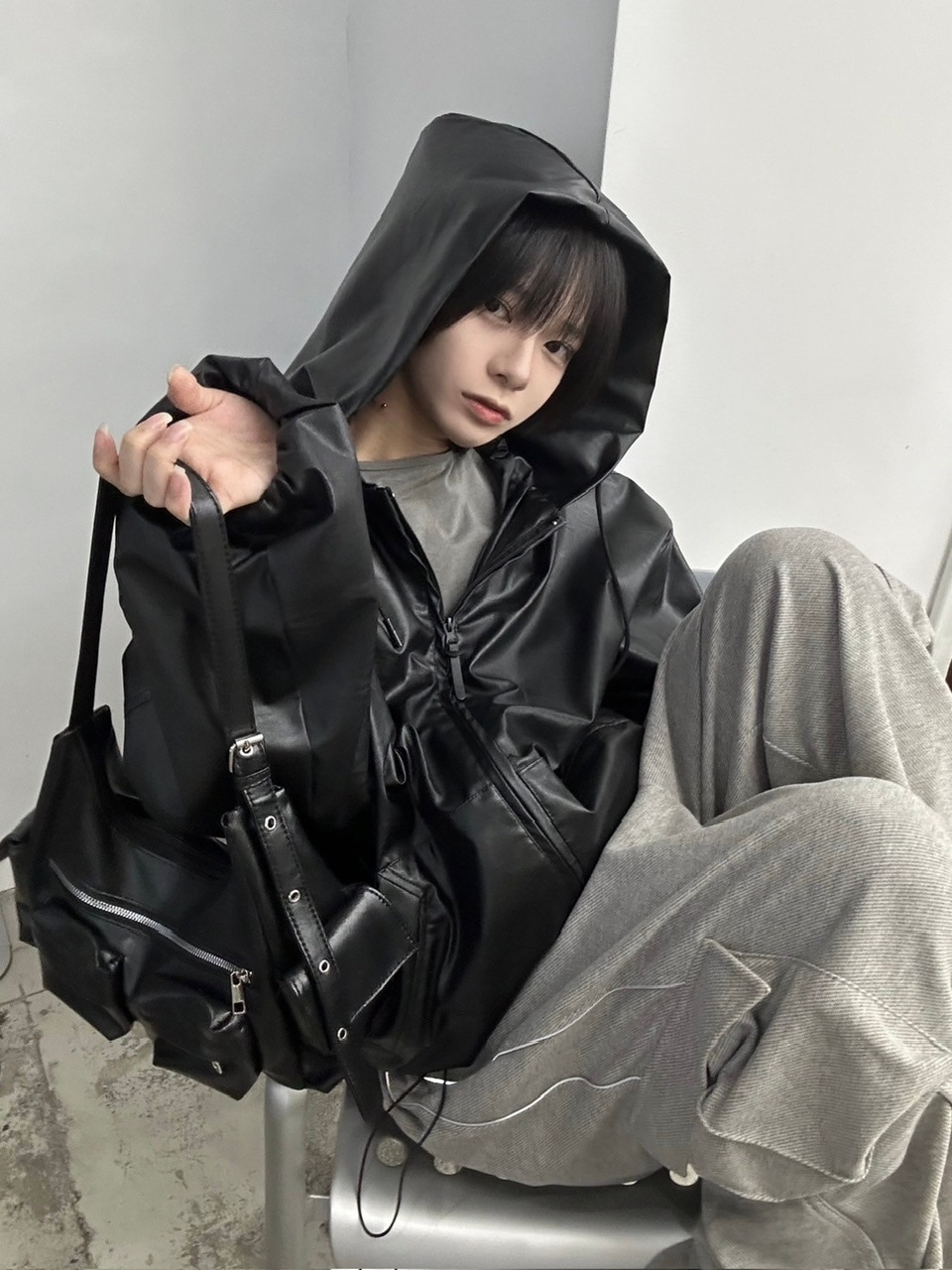 LUV CODE】string wide pants (2color) | OUR BRAND,LUV CODE