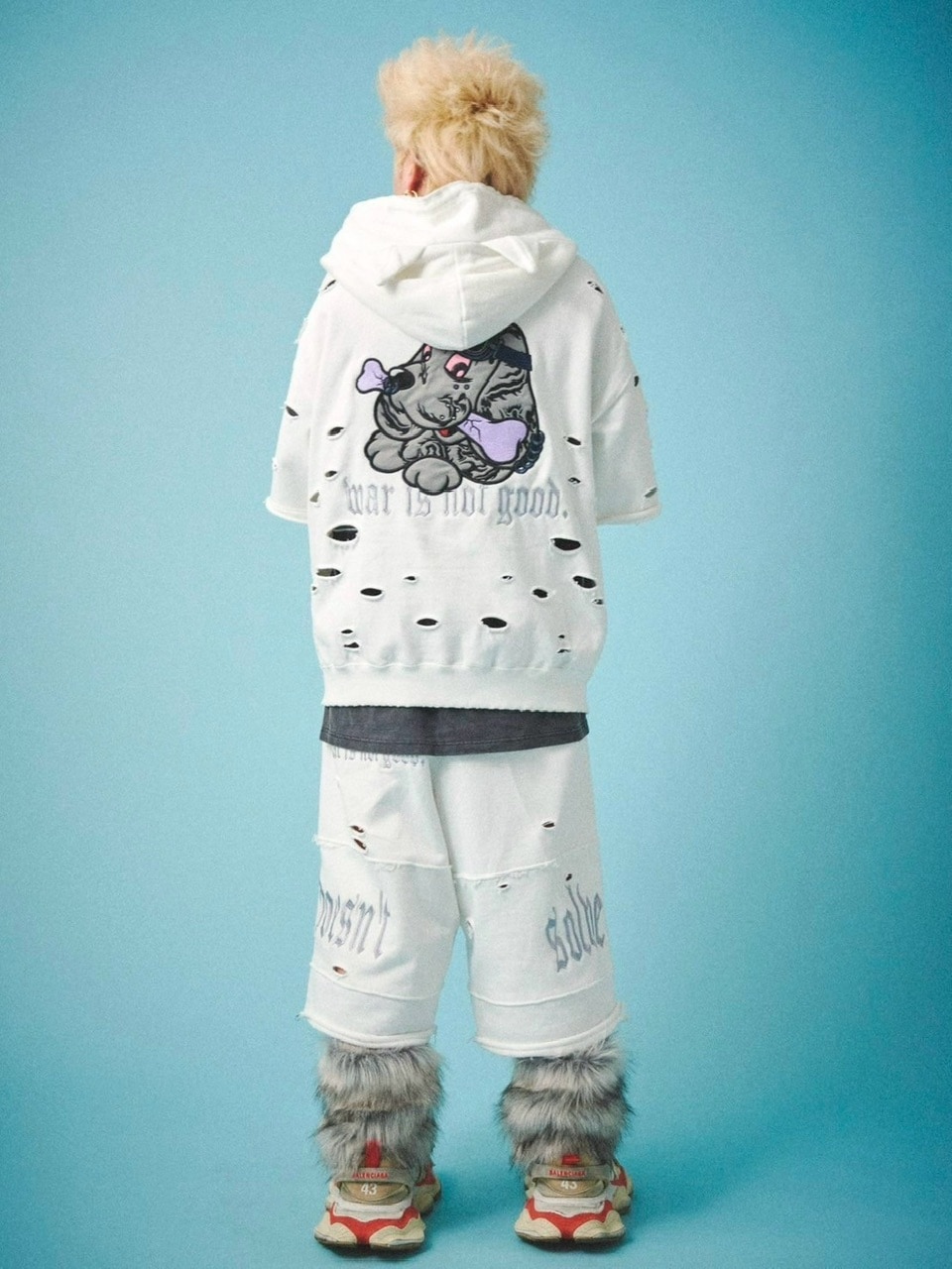 GALFY】病みに染まりし反戦パーカー | OUR BRAND,GALFY