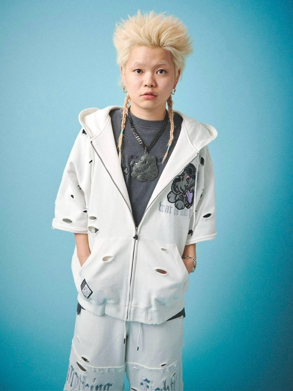 【GALFY】 ガルフィー 病みに染まりし反戦パーカー GALFY】病みに染まりし反戦パーカー | OUR BRAND,GALFY