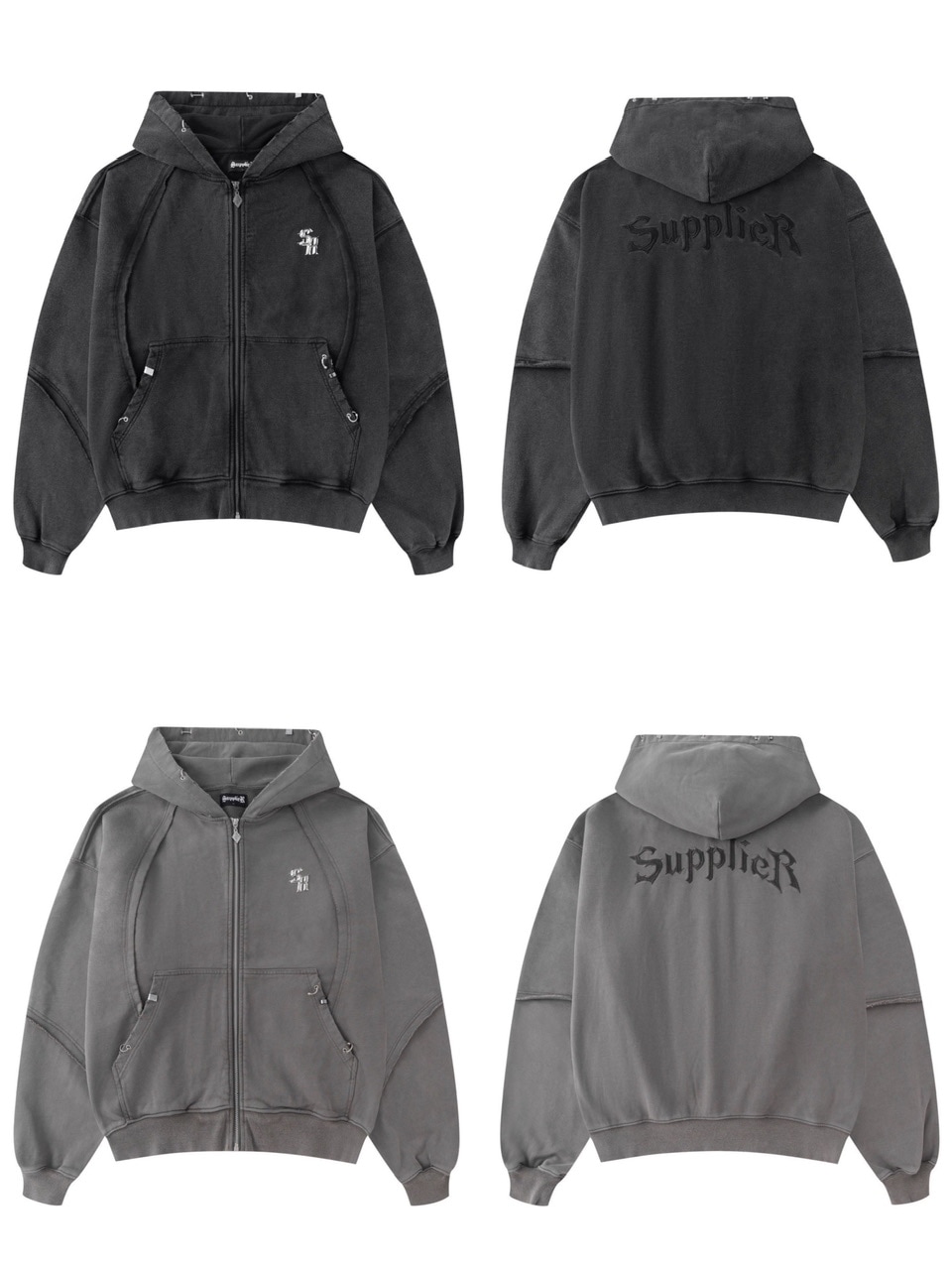 CLANE 25SS SHEER AIRY ZIP HOODIE ブラック CLANE 25SS SHEER AIRY ZIP HOODIE ブラック CLANE 25SS SHEER