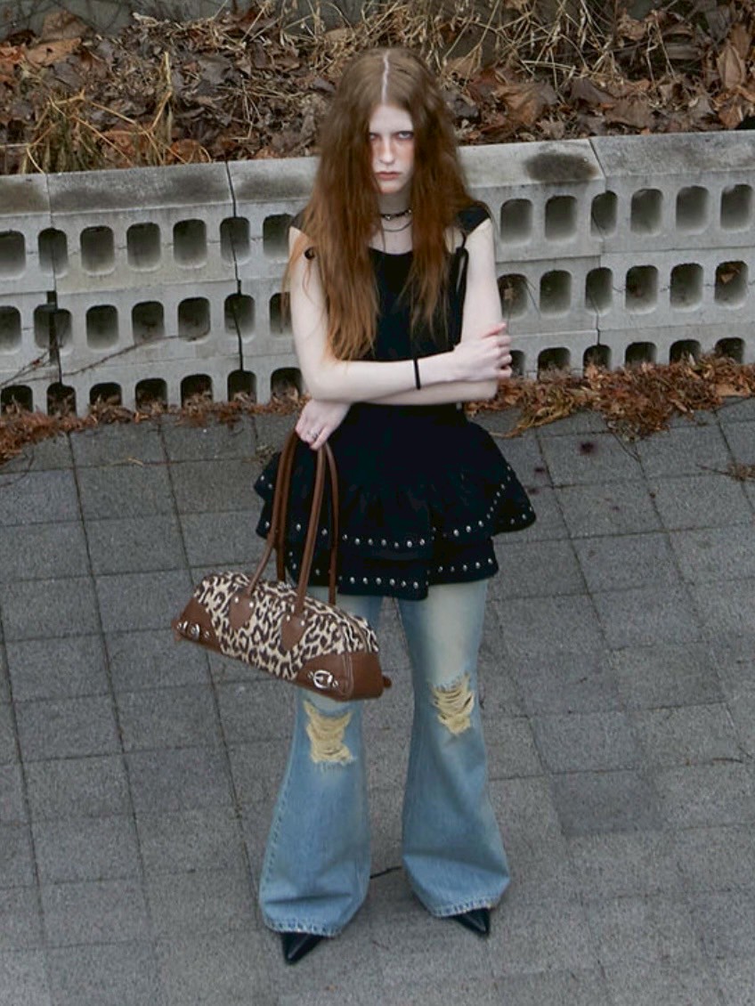 【NOTKNOWING】25SS 韓国人気★Eyelet Sleeveless Tee OPS NOT KNOWING】Eyelet Sleeveless Tee OPS | OUR BRAND,NOT