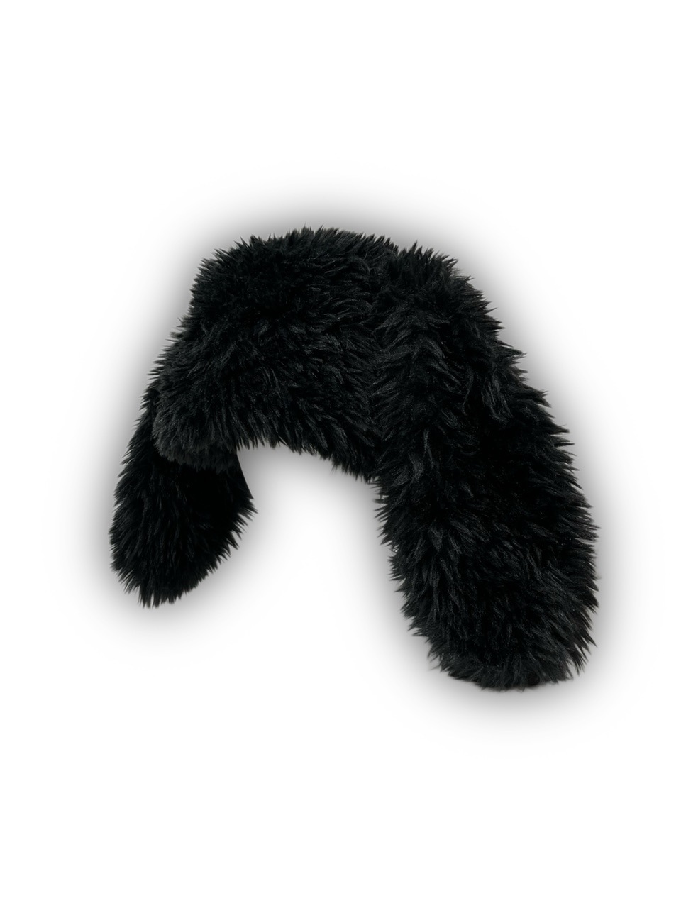 受注制【Never mind the XU】rabbit ear fur cap (2color)