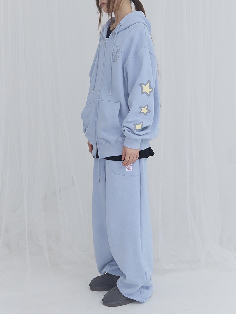 FANCY X DUSTY】DEVIL & ANGEL PRINTED SWEATPANTS