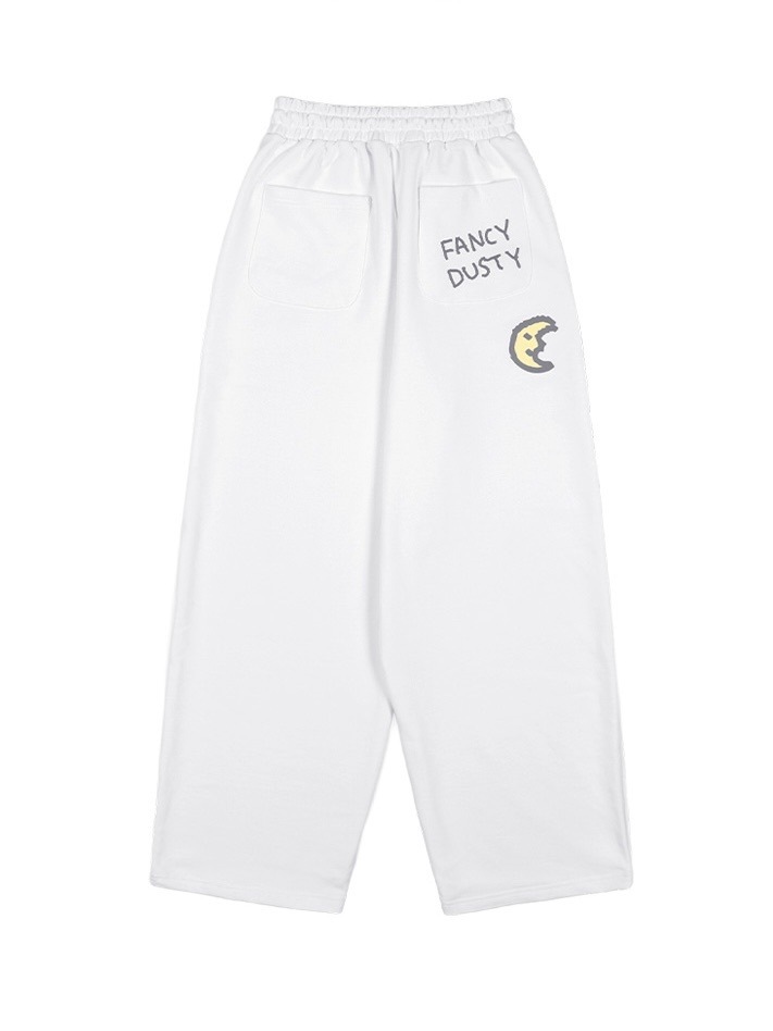 FANCY X DUSTY】DEVIL & ANGEL PRINTED SWEATPANTS