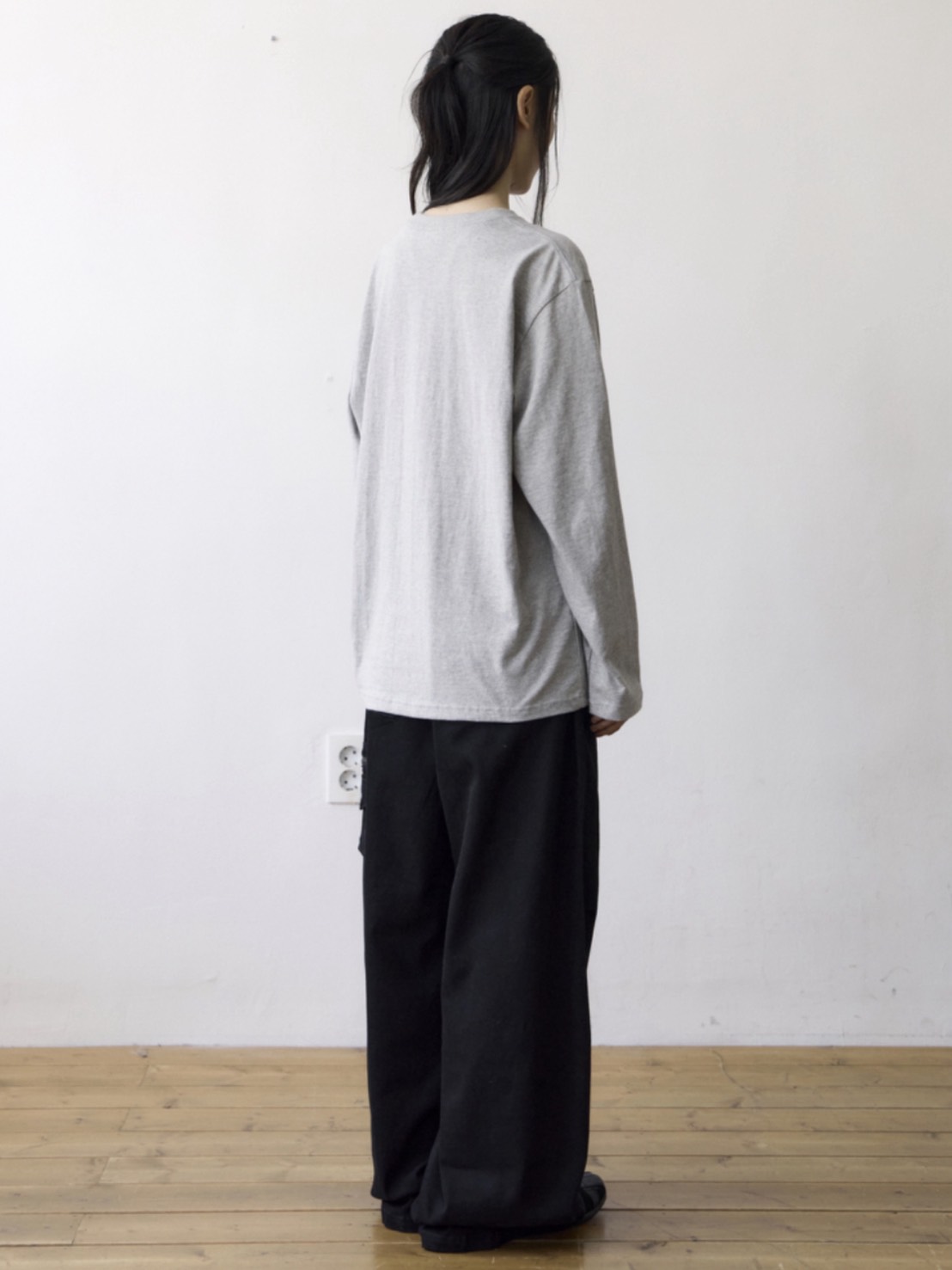 【THECOLDESTMOMENT】TCM double pocket pants