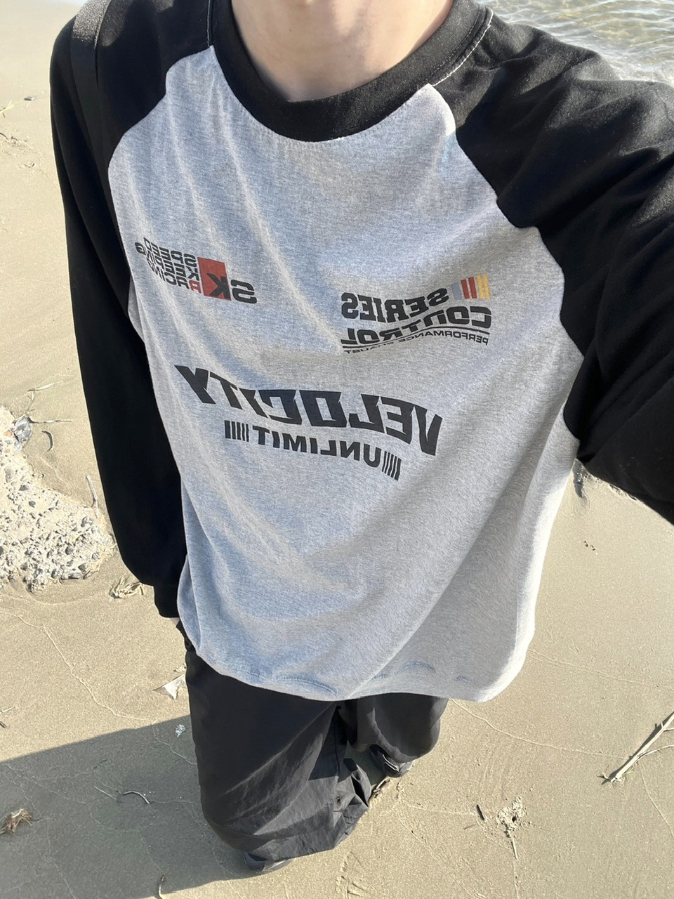 受注制【youll】velocity raglan long sleeve tee (2color) | OUR 