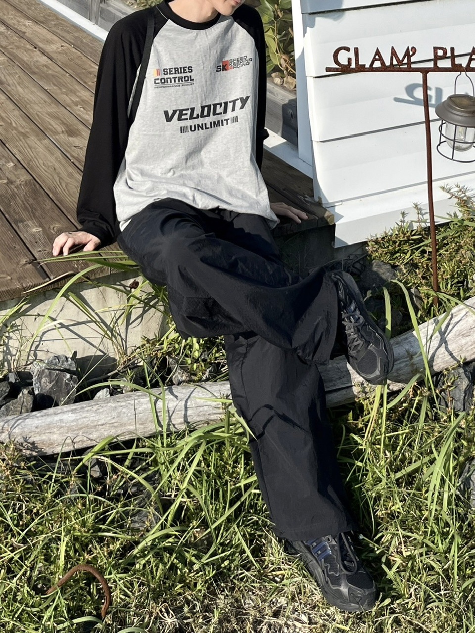受注制【youll】velocity raglan long sleeve tee (2color) | OUR 