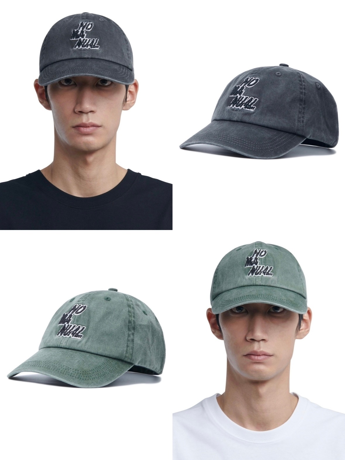 【NOMANUAL】S.V WASHED BALL CAP