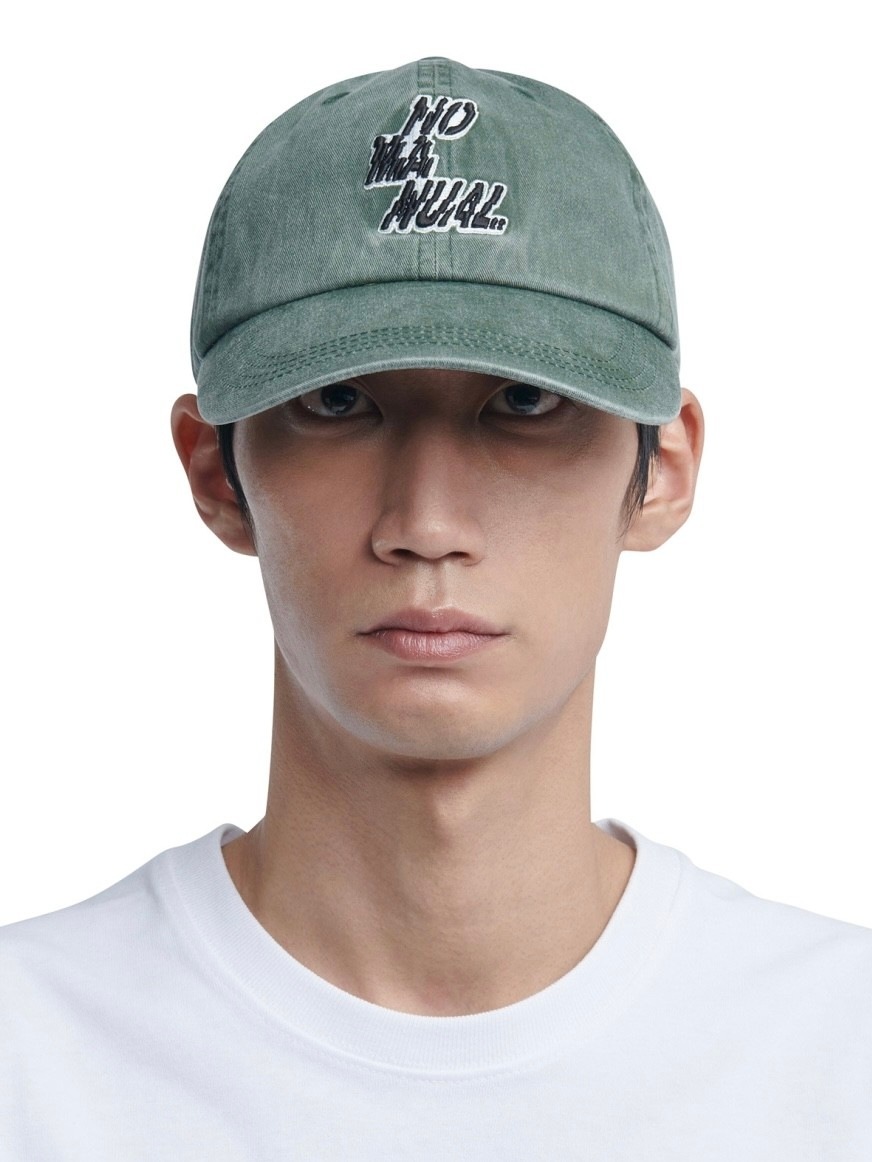 【NOMANUAL】S.V WASHED BALL CAP