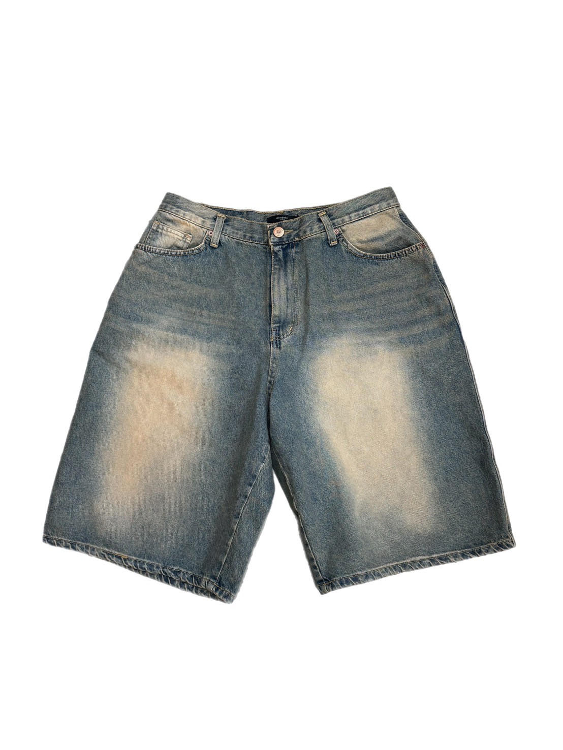 受注制【Chikashitsu +】vintage faded wash denim pants main image 0