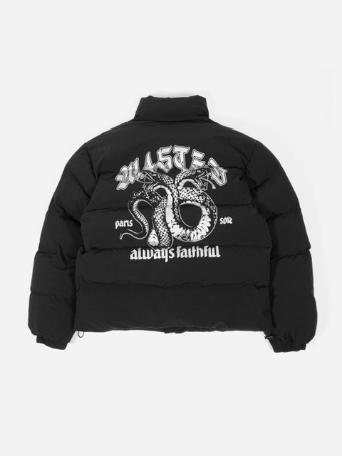 ジャケット・アウター WASTED YOUTH REVERSIBLE PADDED JACKET L WASTED PARIS】LETHAL NYLON PUFFER JACKET | OUR BRAND,WASTED