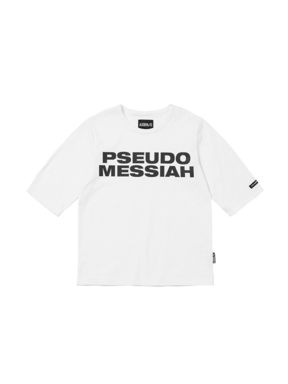 【AJO AJOBYAJO】25SS★ Pseudo Messiah Mini T-Shirt AJOBYAJO】Pseudo Messiah Mini T-Shirt | OUR BRAND,AJOBYAJO
