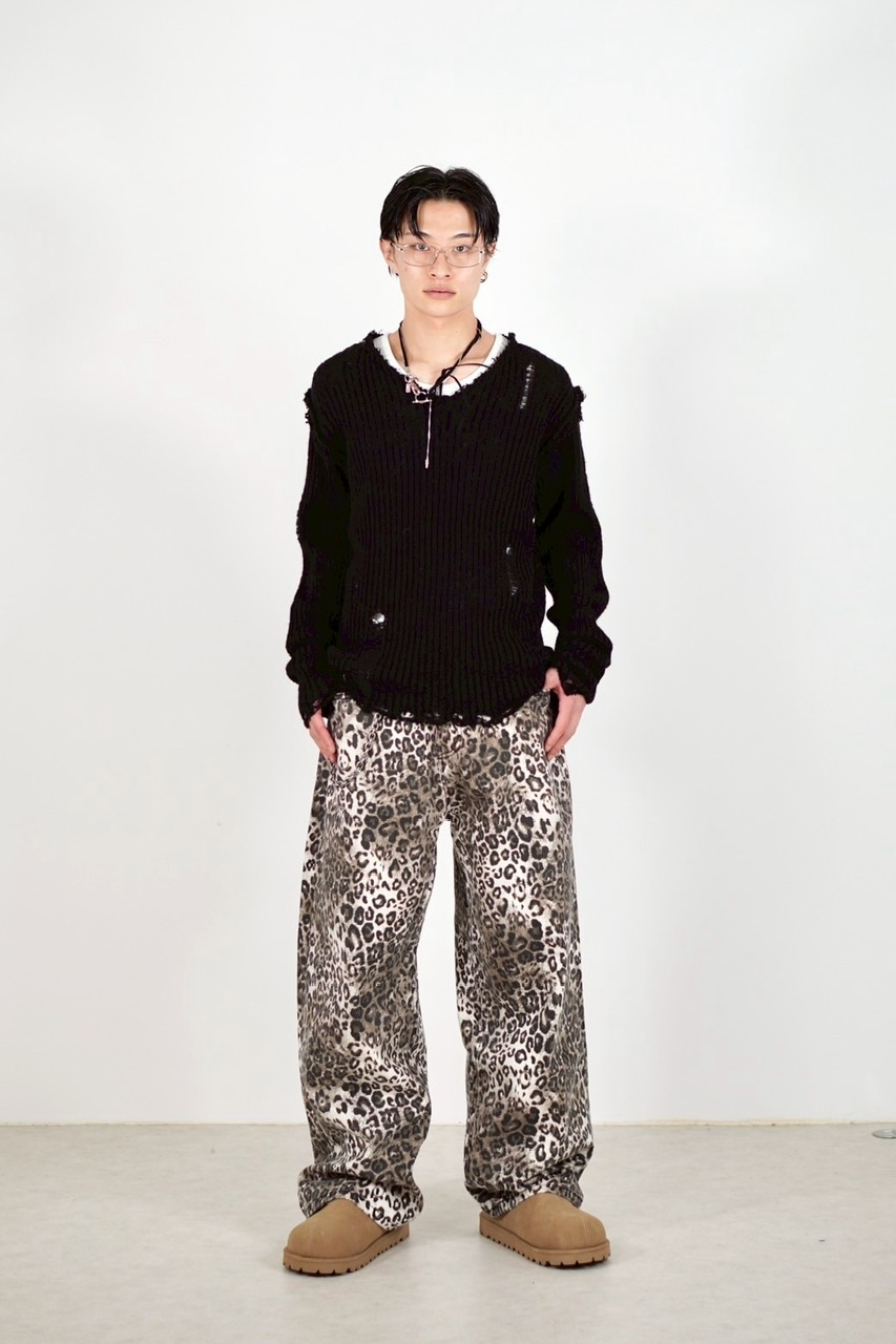 トップス theredthread damage tops & knit pants theredthread ダメージ tops & knit pants