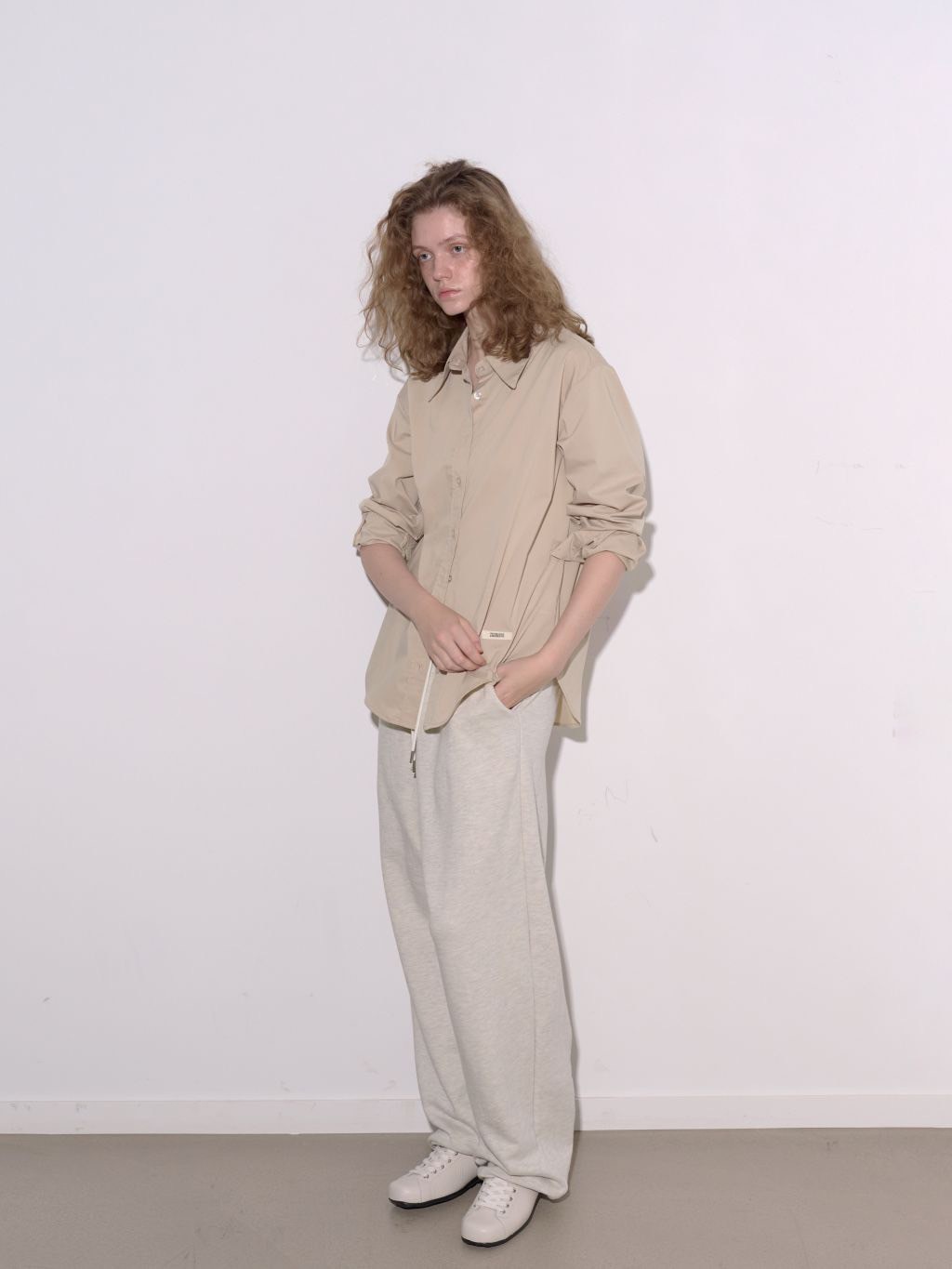 パンツ ROCKCAKE Beige Label 2way Jogger Beige RC24PT05800 ROCK CAKE】96 Applique 2way Jogger | OUR BRAND,ROCK CAKE