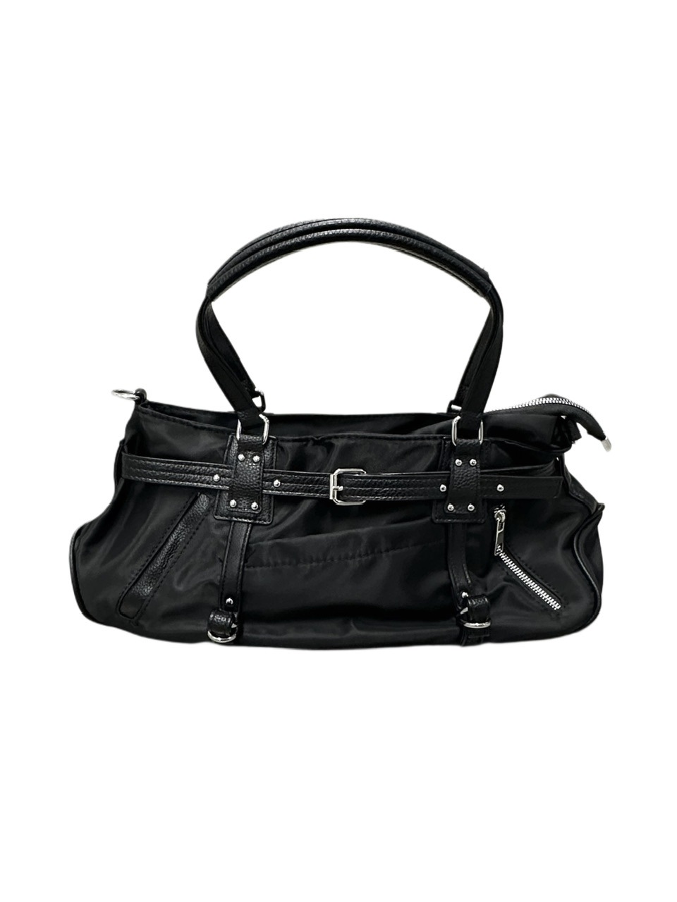 受注制【Never mind the XU】belt shoulder bag (2color)