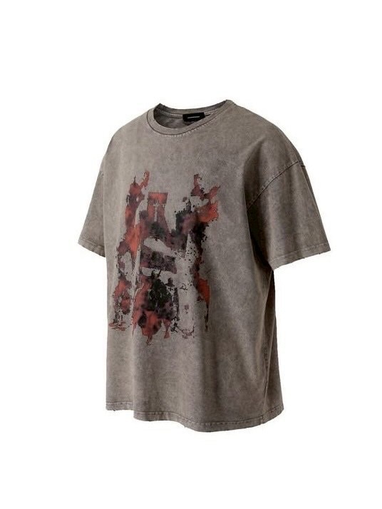【COSYHARU】Reden over shirt roaringrad】CRUSADER WASHED OVER T-SHIRT / 【ロアリングラド