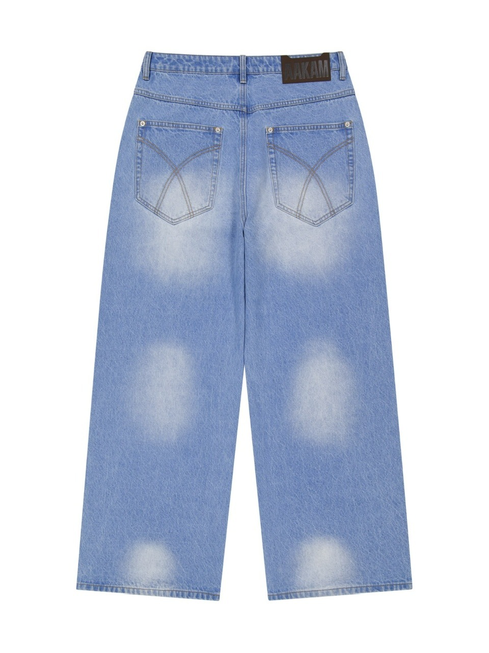 AAKAM】Side Rhinestone Denim Pants | OUR BRAND,AAKAM