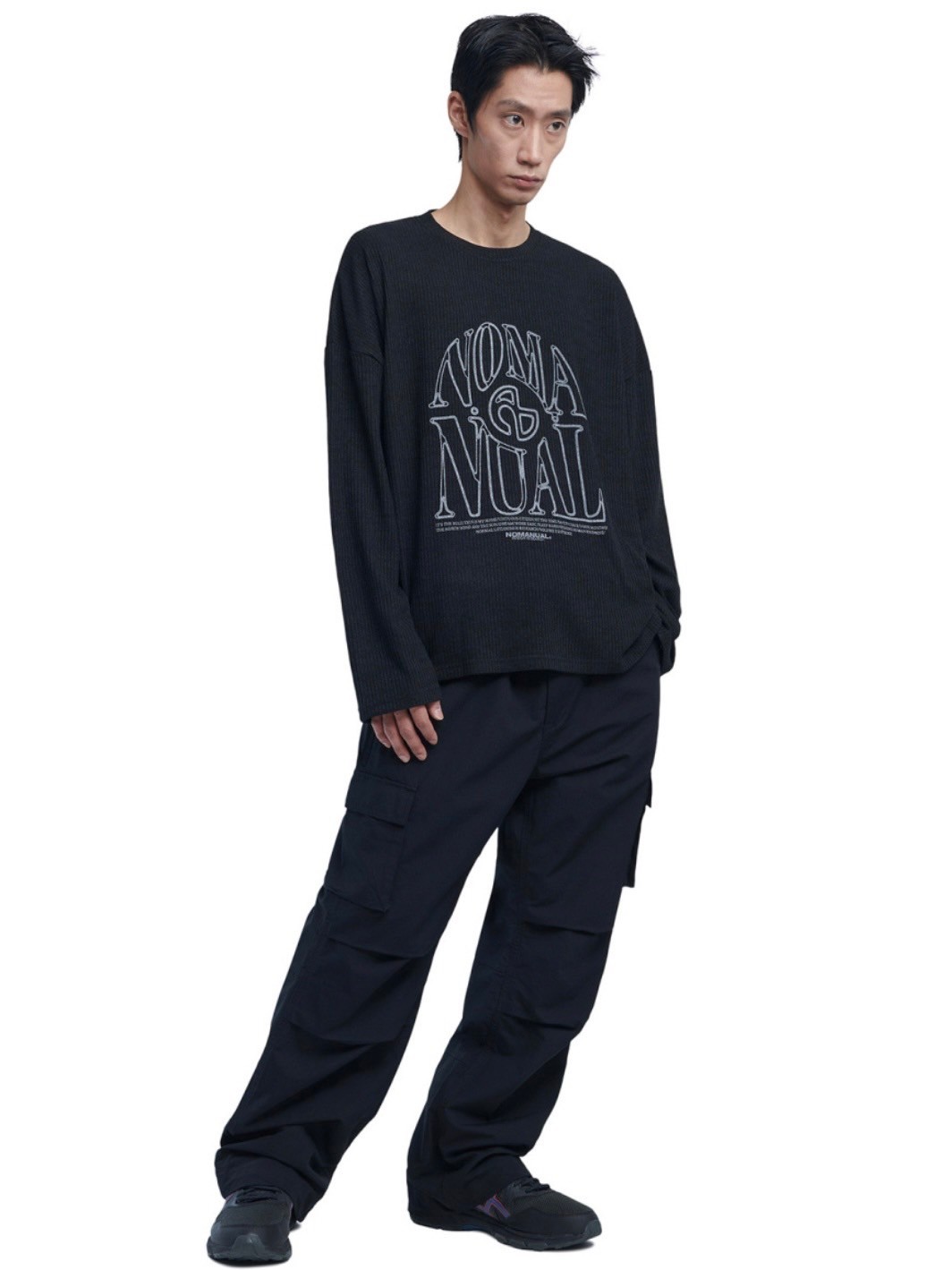 10/11再入荷【NOMANUAL】S.N.A KNIT LONG SLEEVE