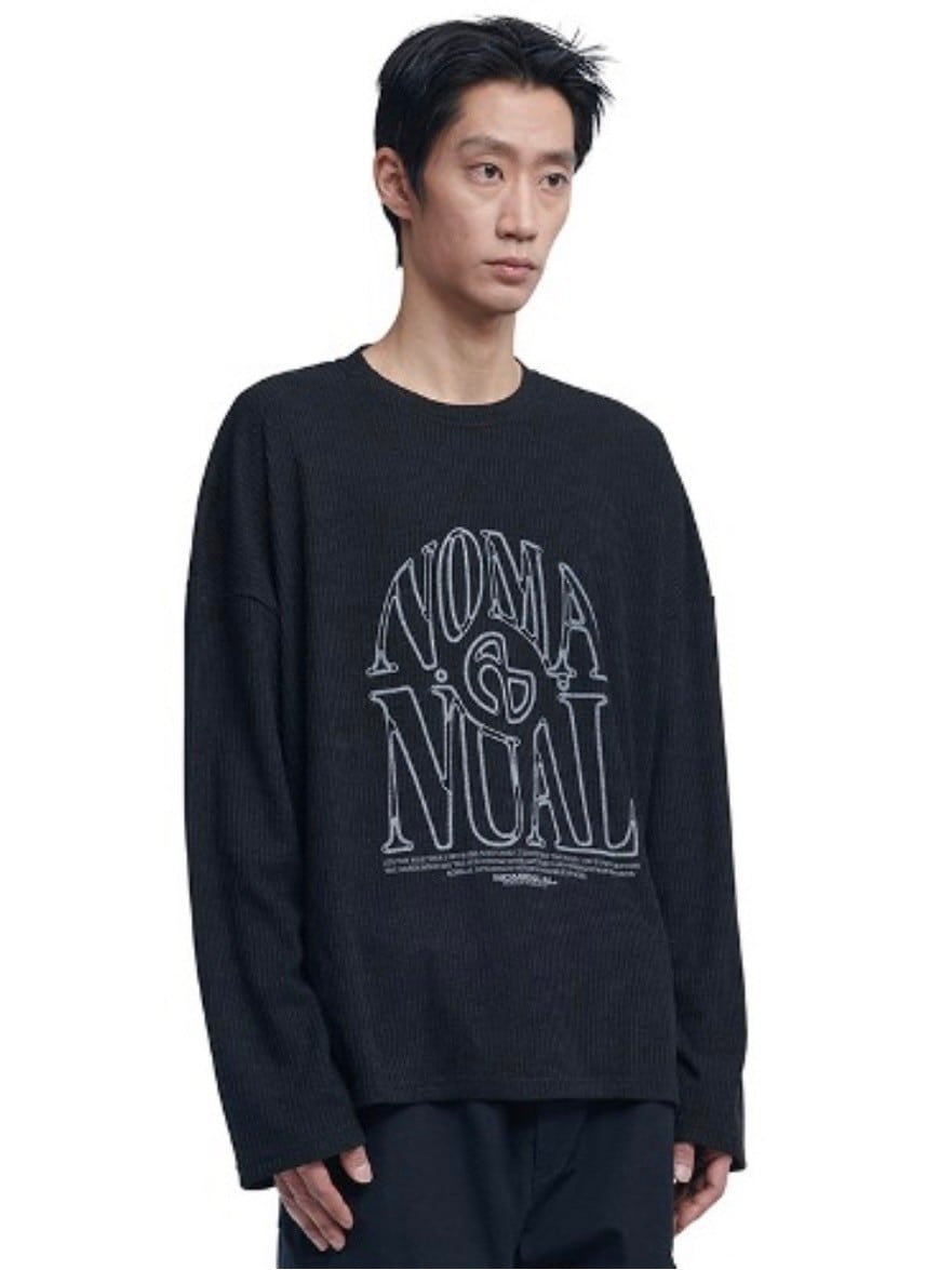10/11再入荷【NOMANUAL】S.N.A KNIT LONG SLEEVE